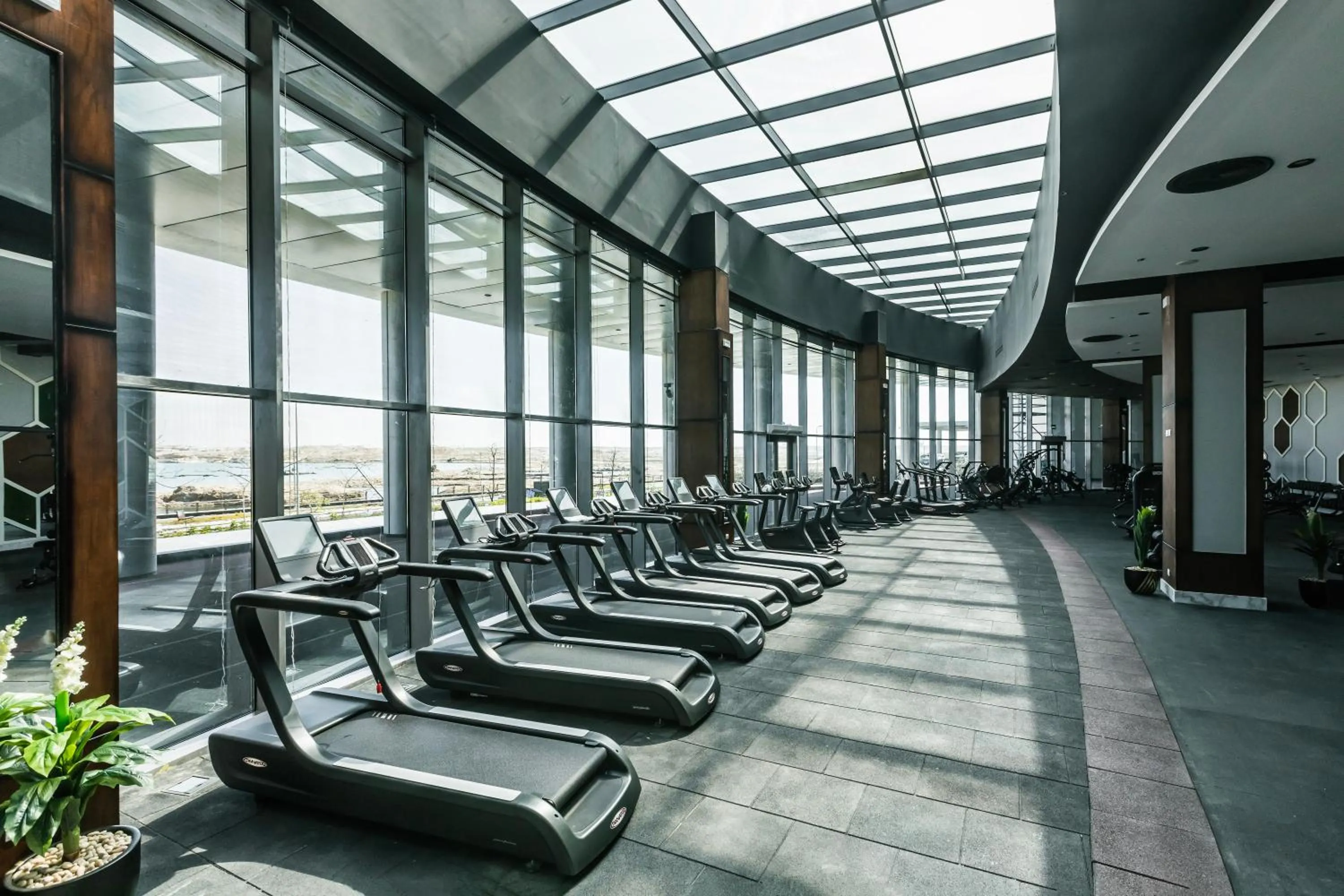 Fitness centre/facilities in Gewan White Beach Resort-New Alamein