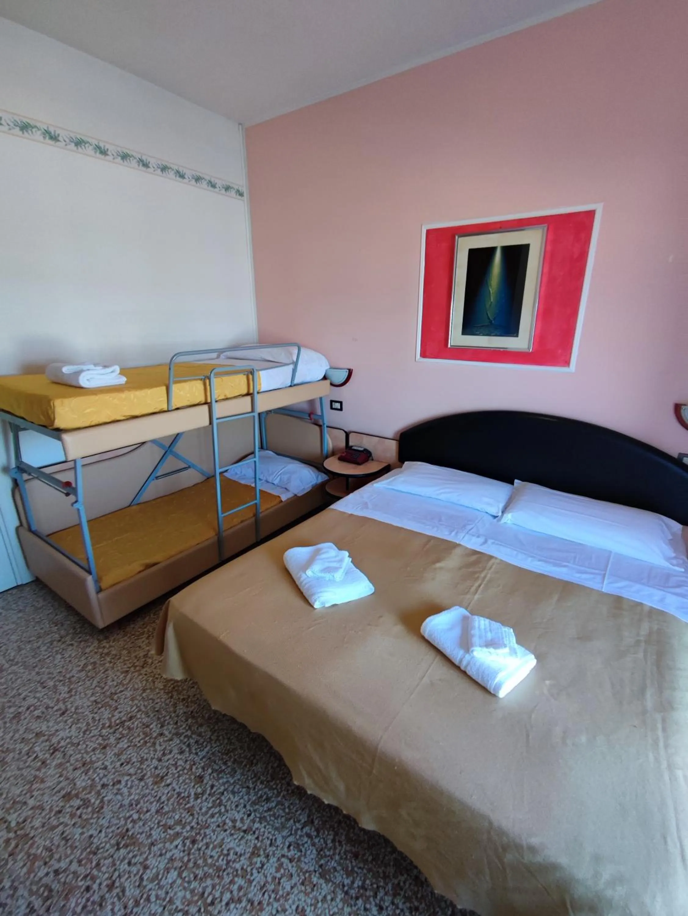 Bed in Hotel Primavera sul mare