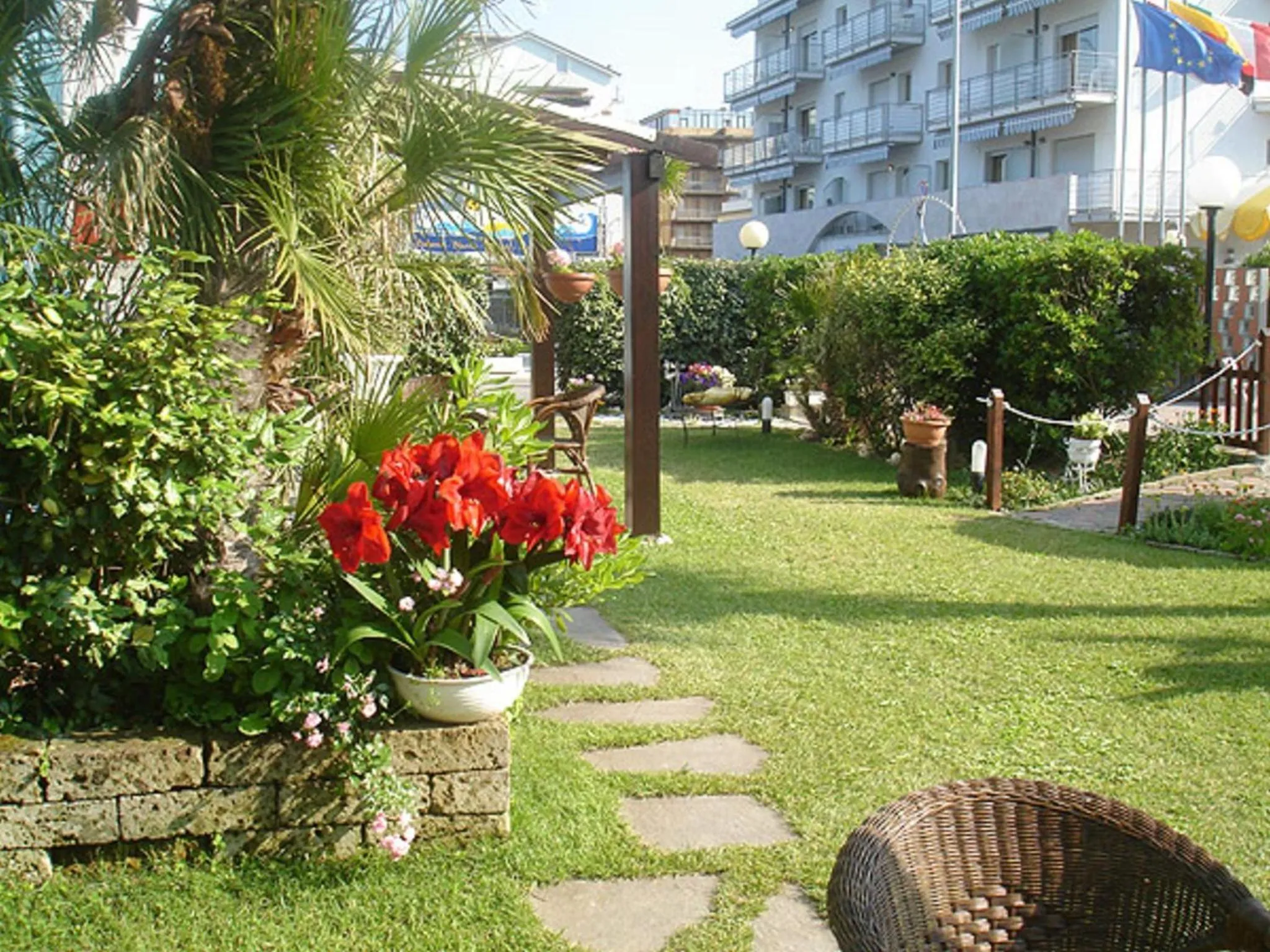Garden in Hotel Primavera sul mare