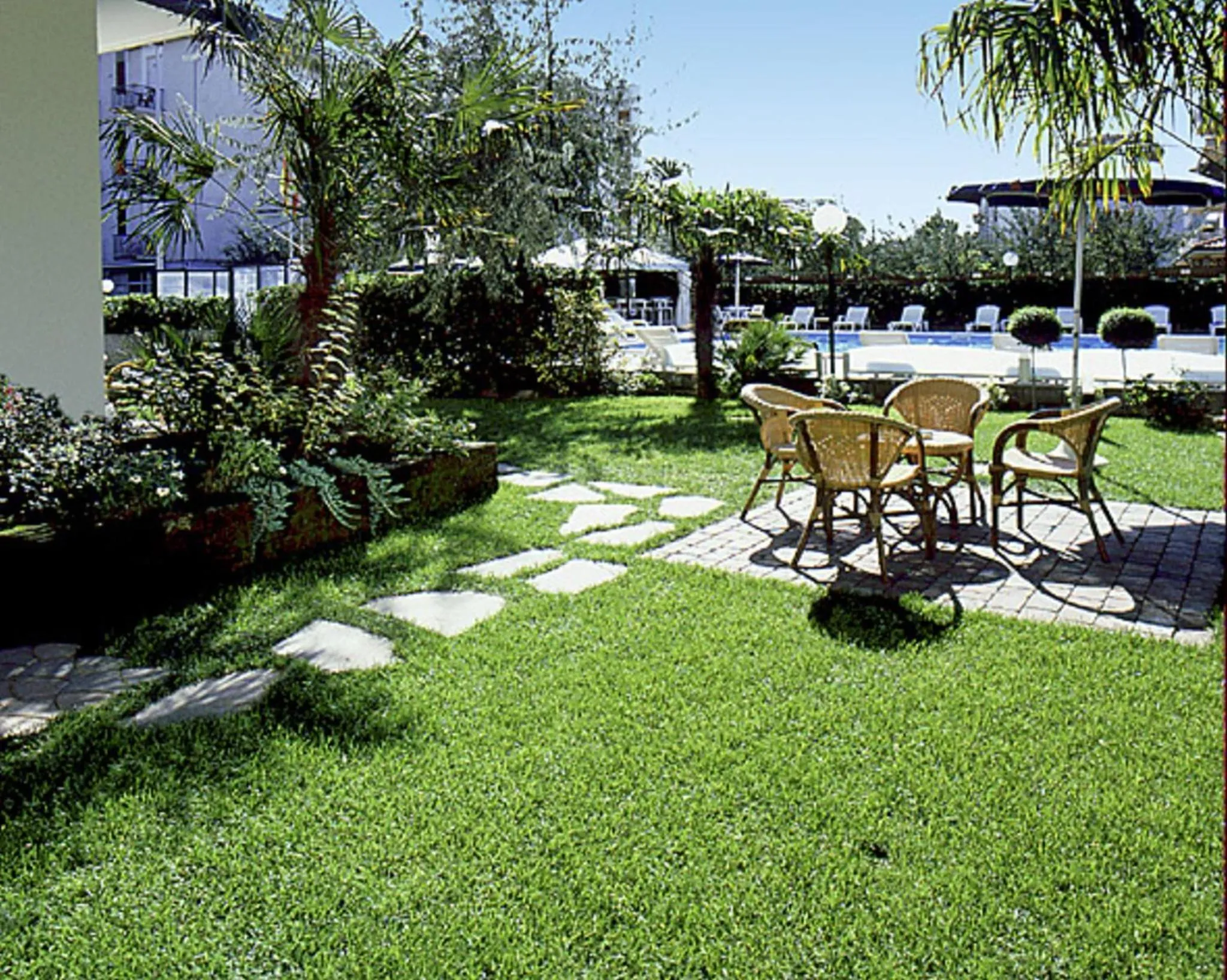 Garden in Hotel Primavera sul mare