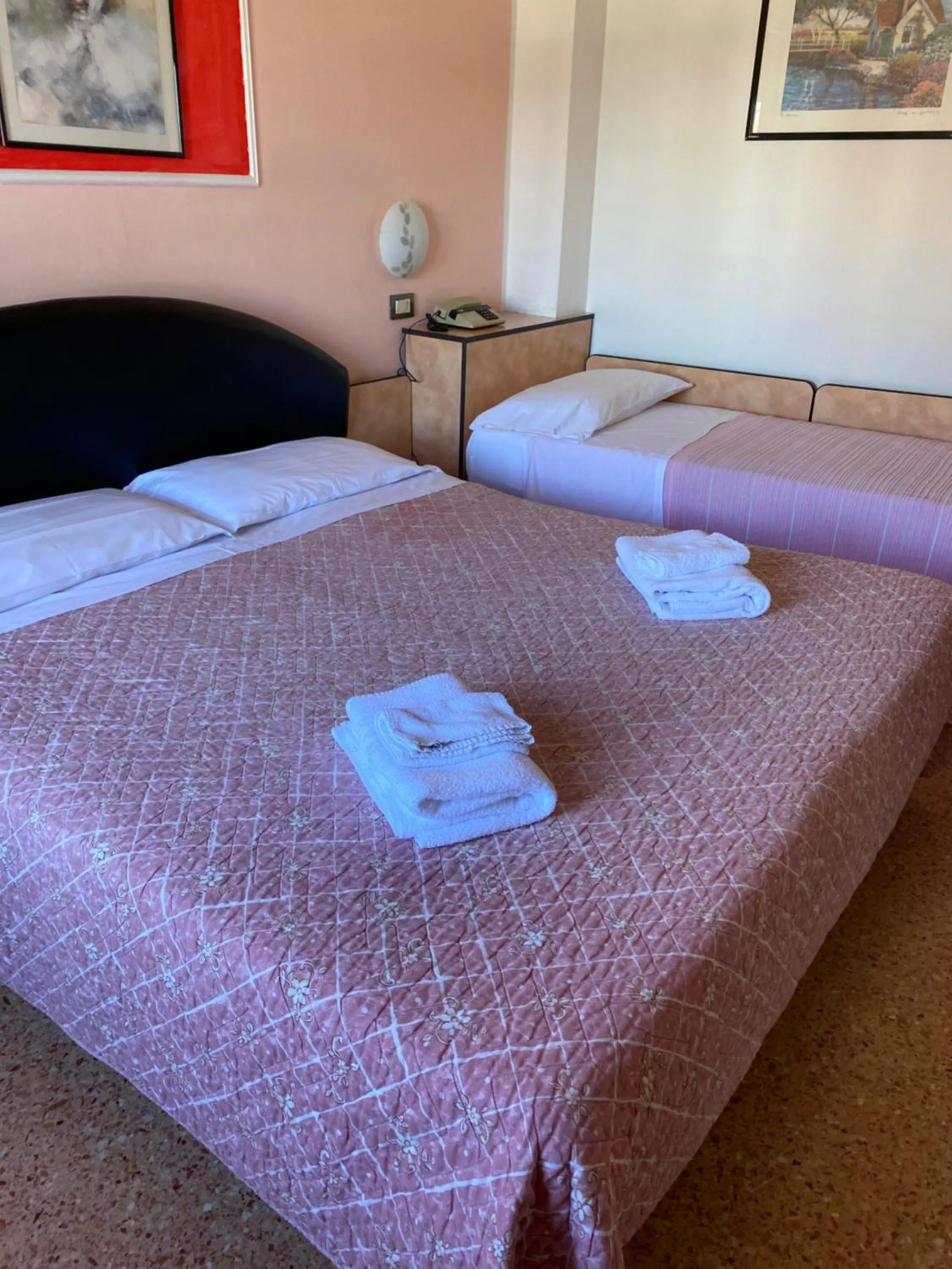 Bed in Hotel Primavera sul mare