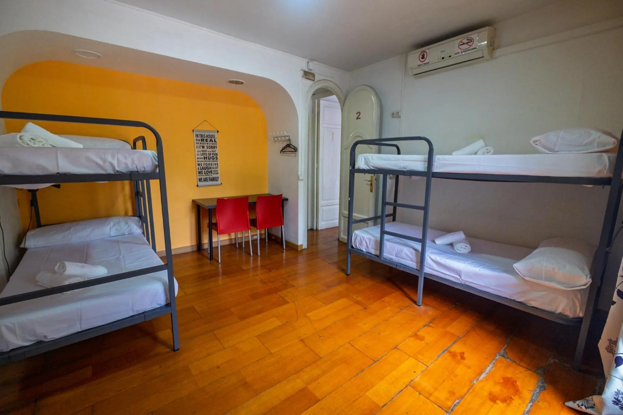 Bed in Diagonal House Hostel