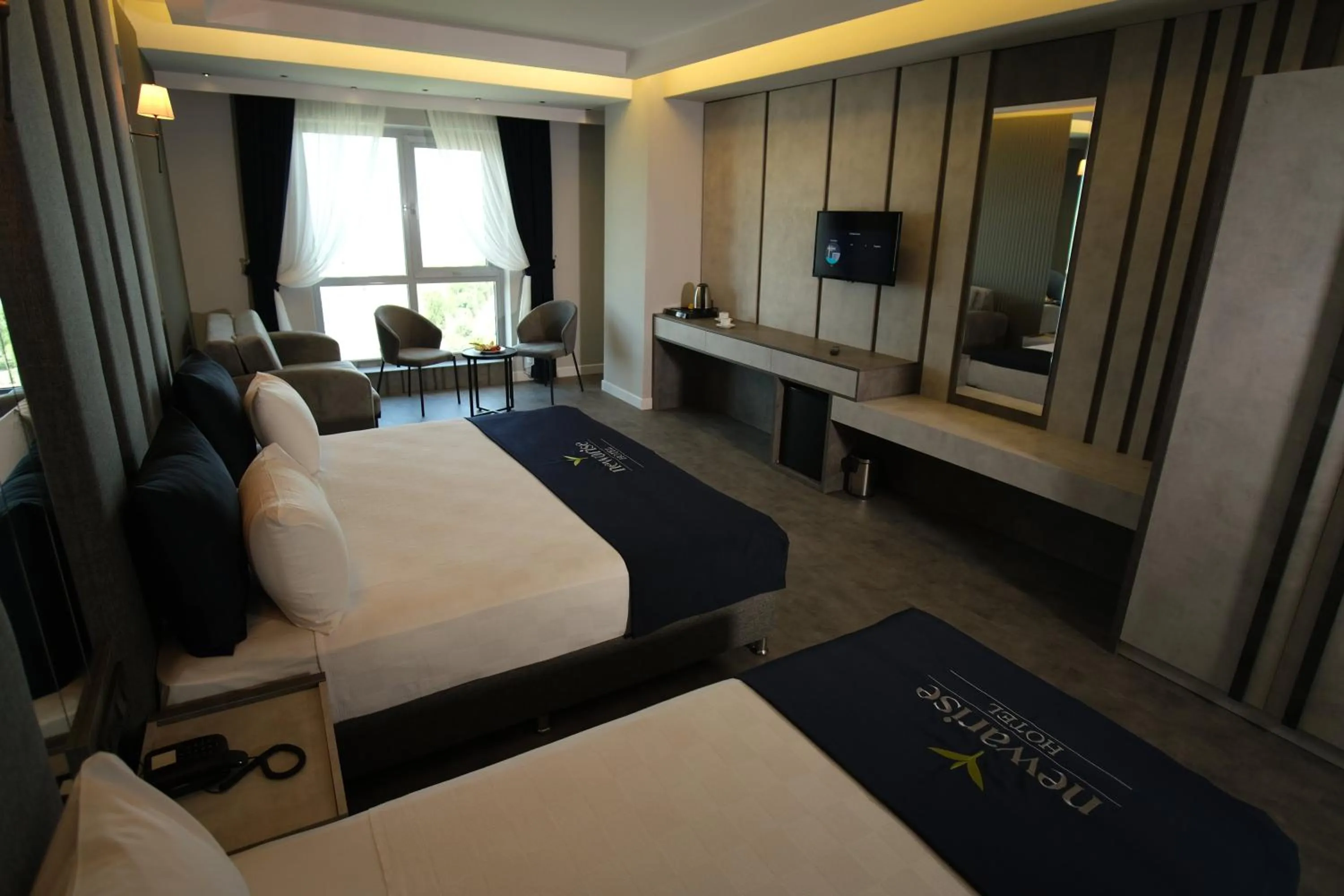 Bed in Newarise Hotel