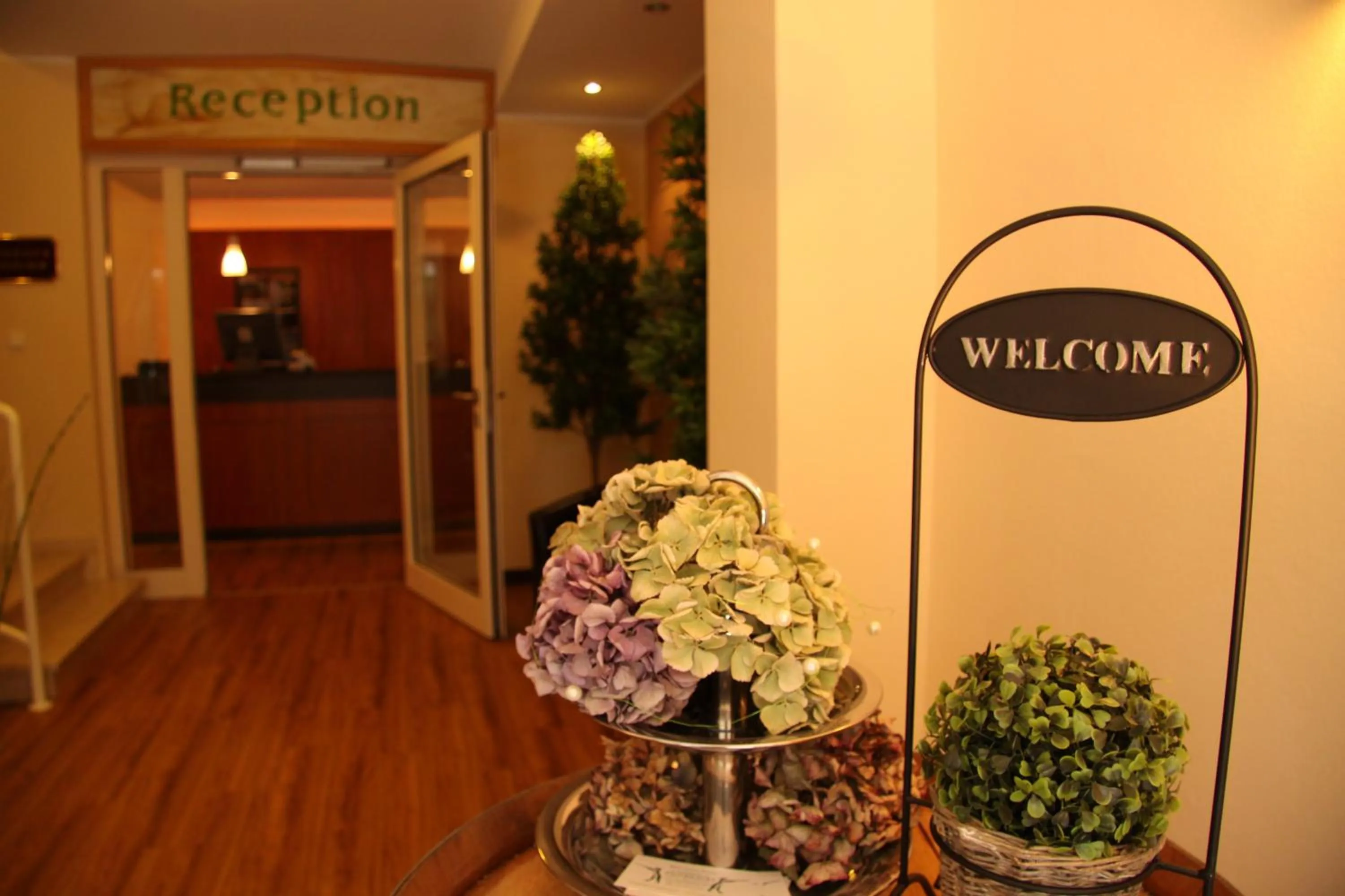 Lobby or reception in Landhaus Jägerkrug