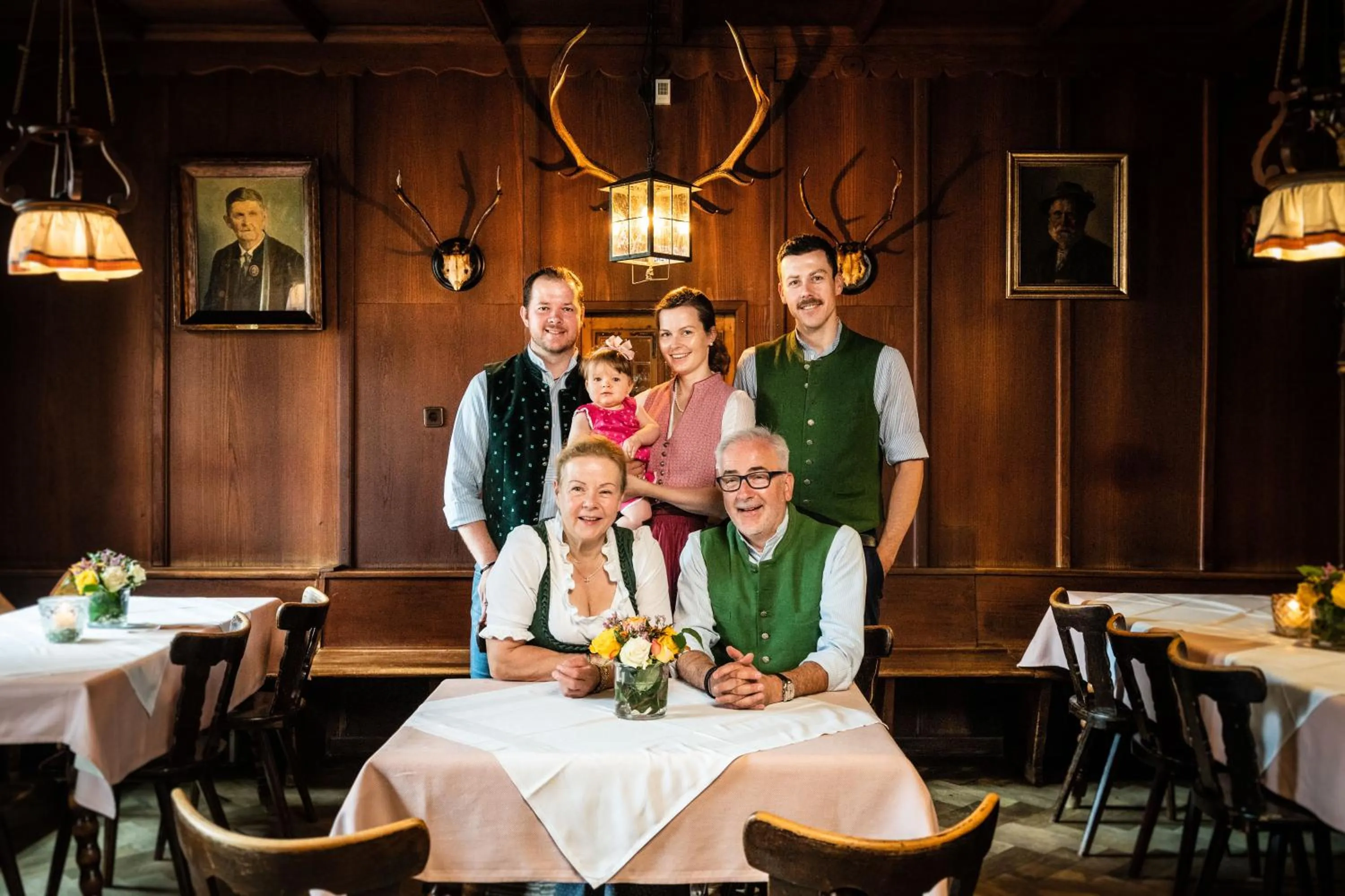 Family in Hotel Gasthof Alte Post Holzkirchen