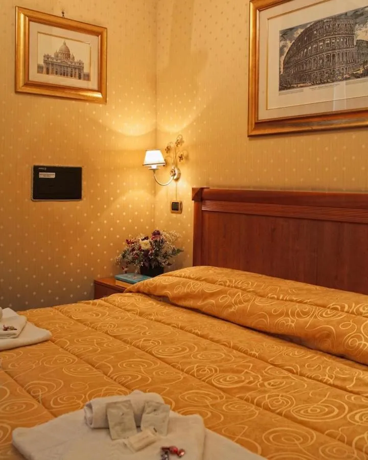 Decorative detail, Bed in Vatican Holiday