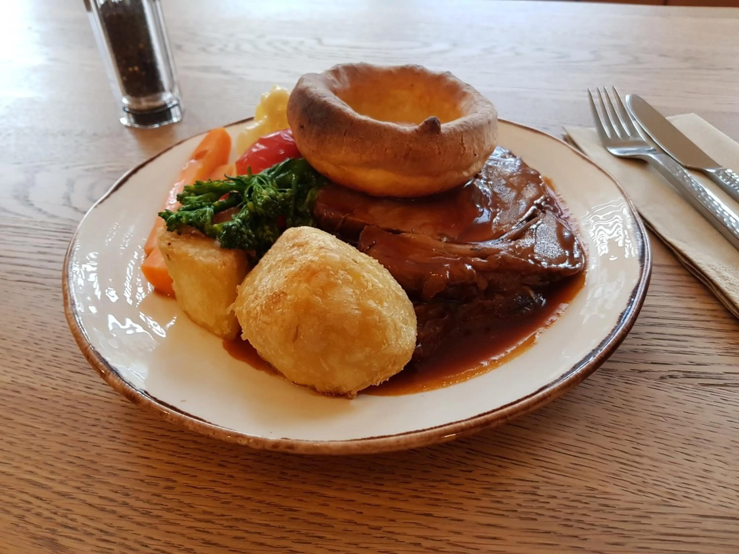 Food close-up in Heathmount Hotel