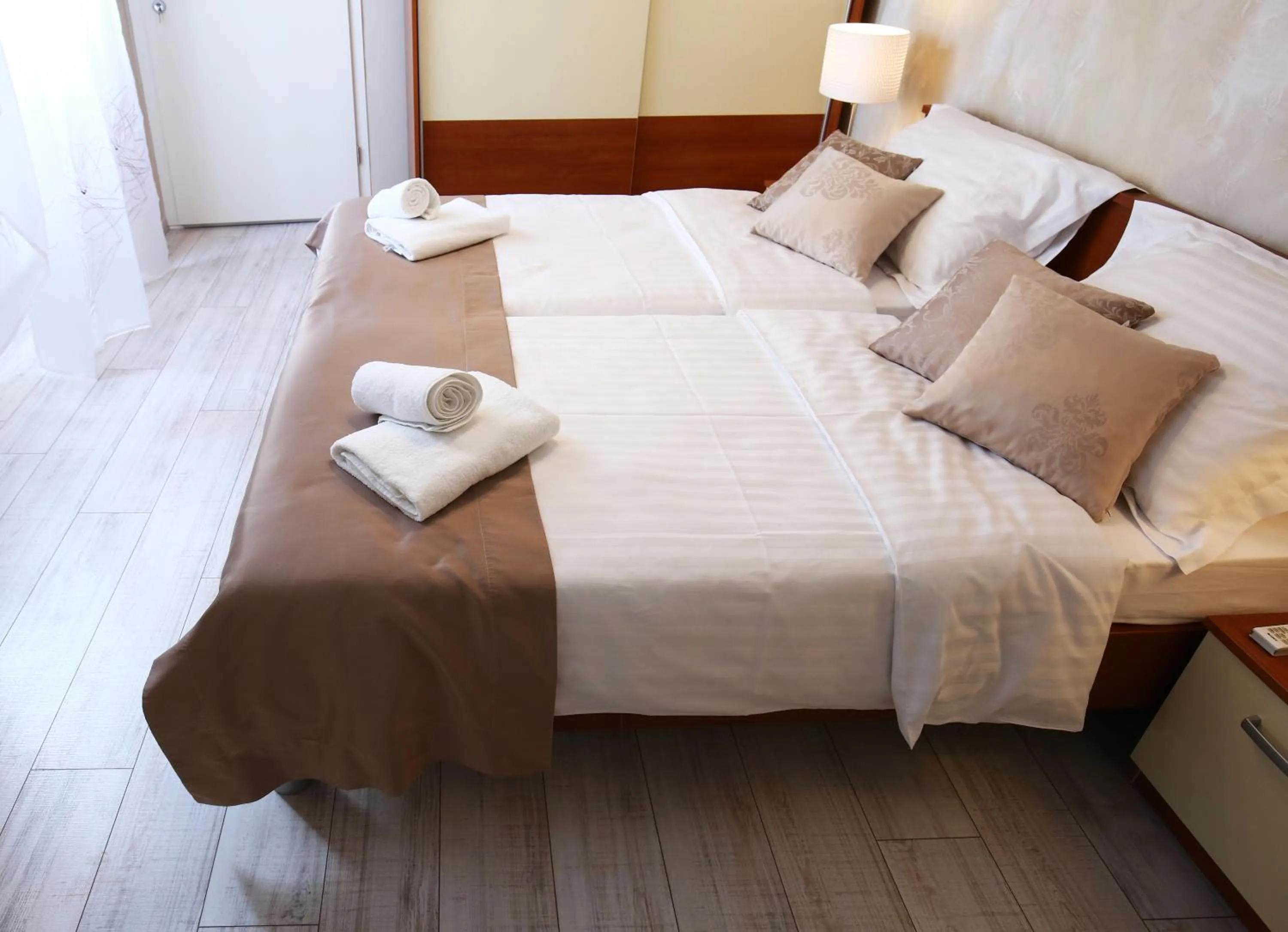 Bed in Luxury Lidija Rooms