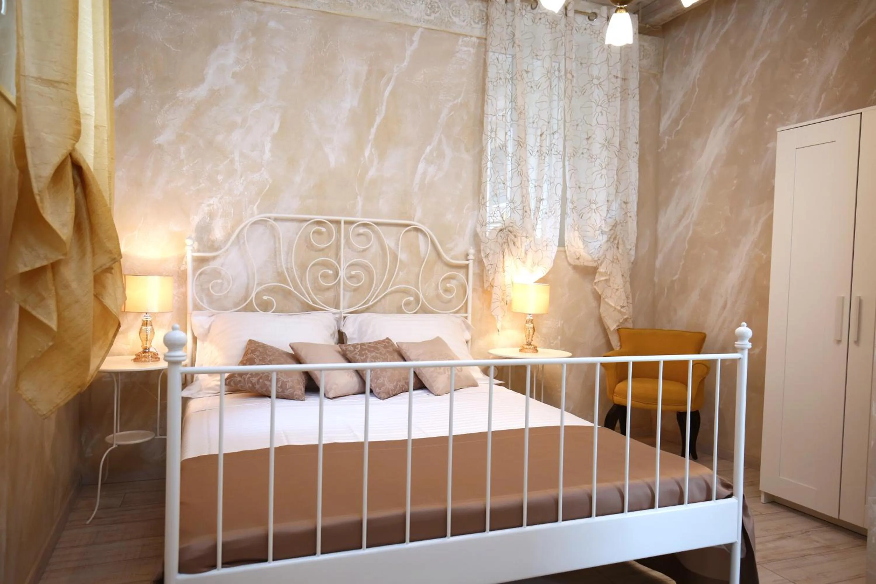 Bed in Luxury Lidija Rooms