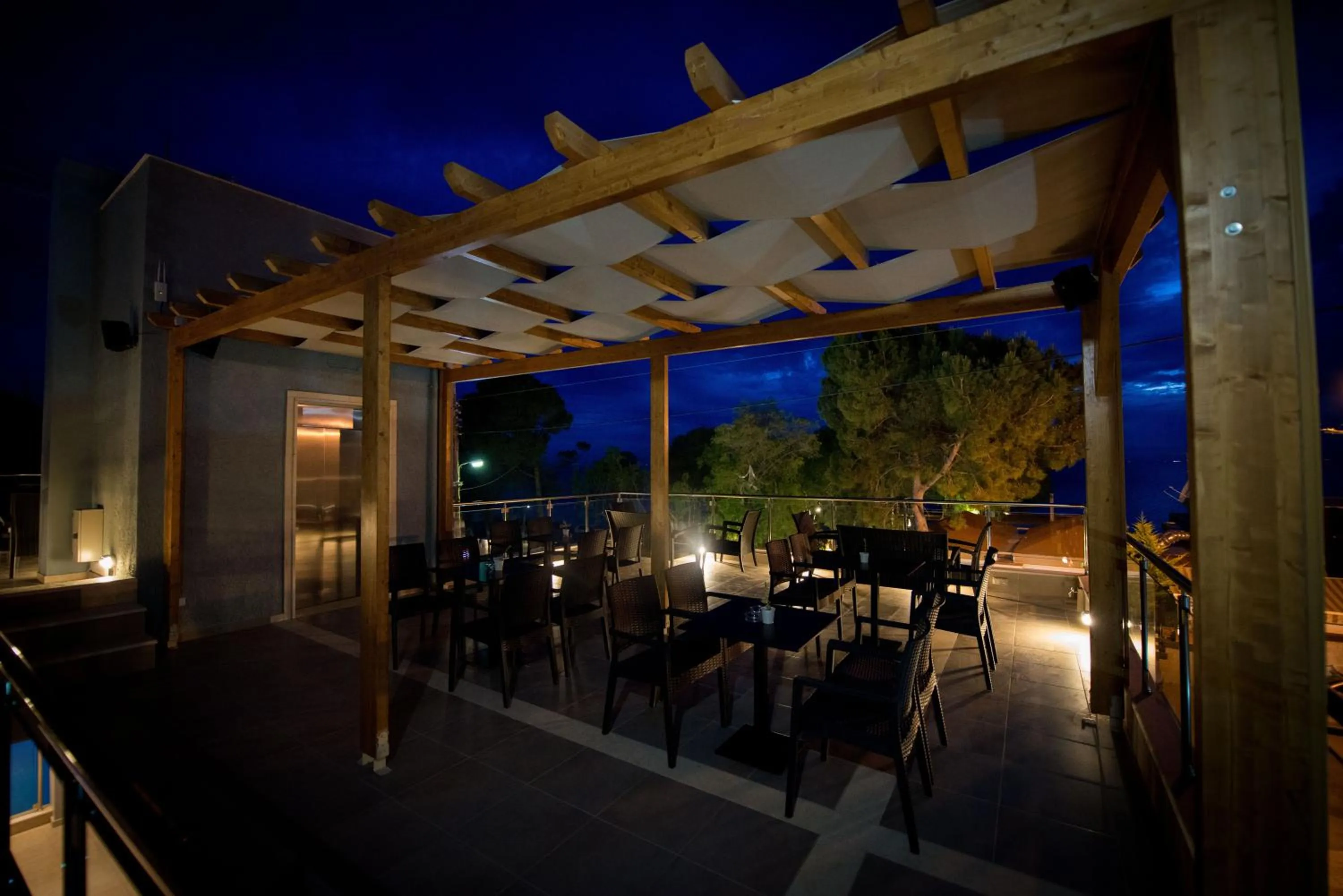 Lounge or bar in Mantinia Bay Hotel