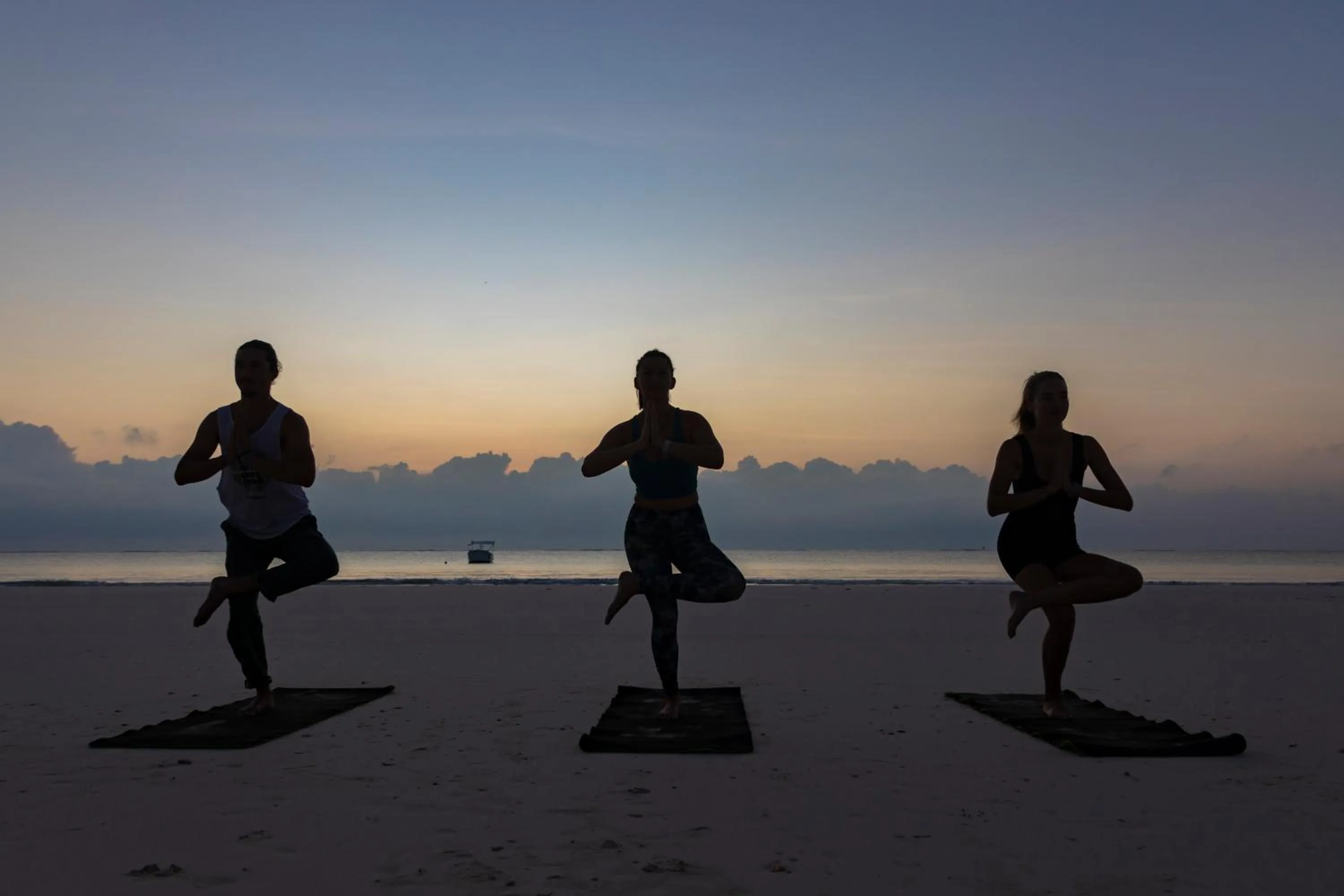 Fitness centre/facilities in Nomad Beach Resort