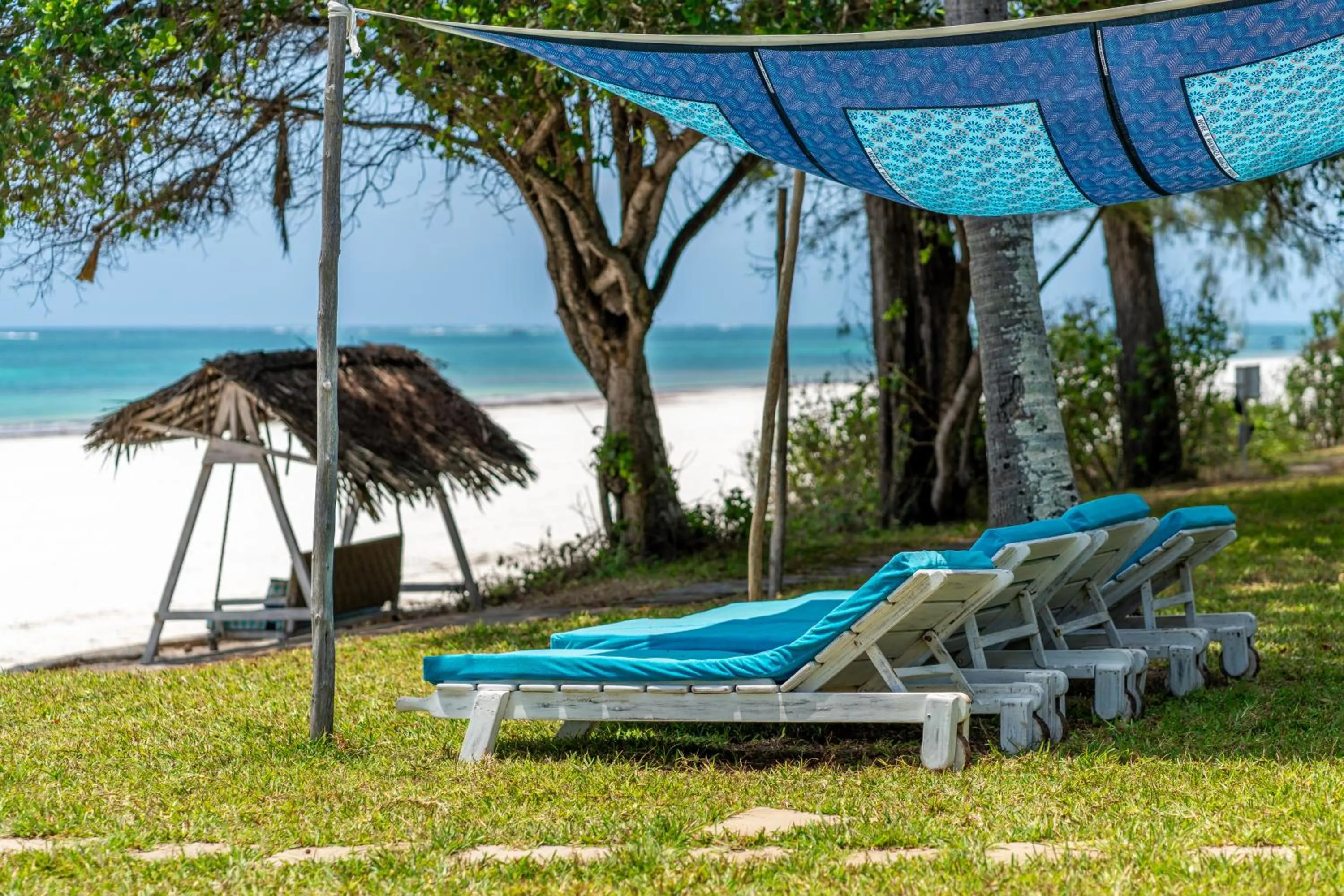 sunbed in Nomad Beach Resort