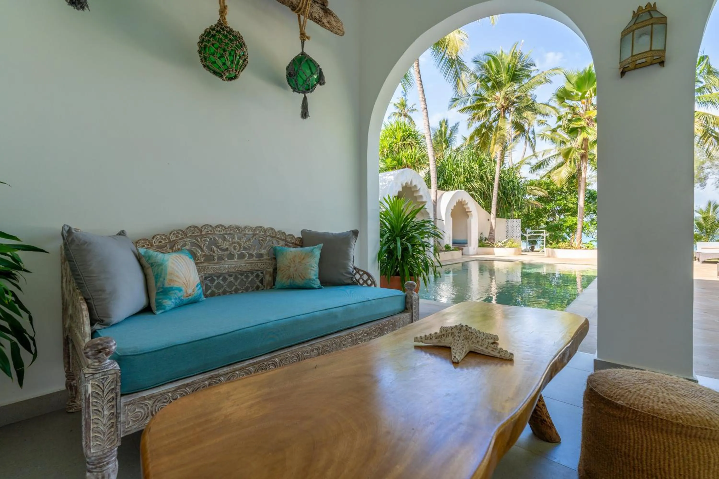 sunbed in Nomad Beach Resort