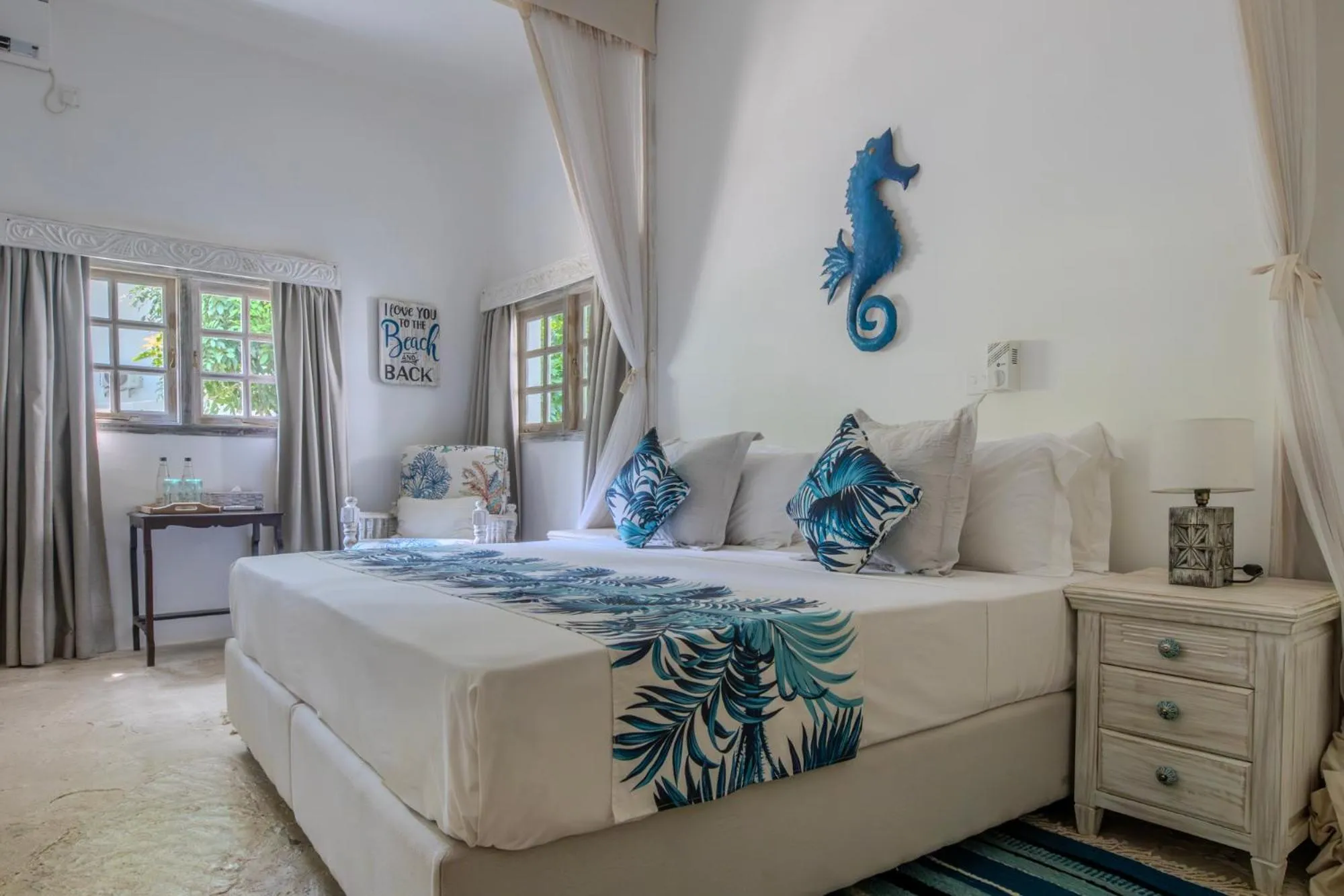 Bed in Nomad Beach Resort