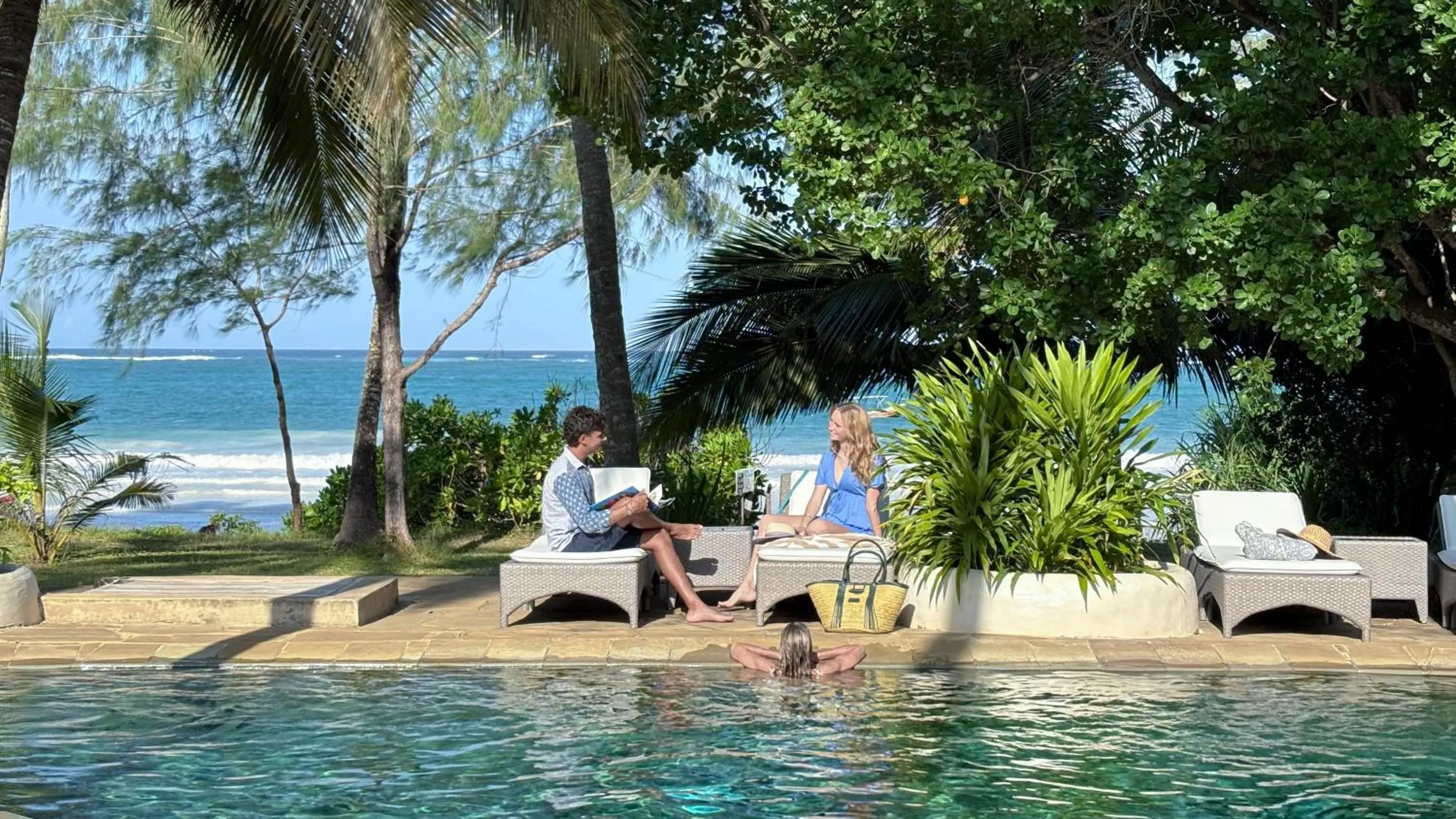 Swimming pool in Nomad Beach Resort