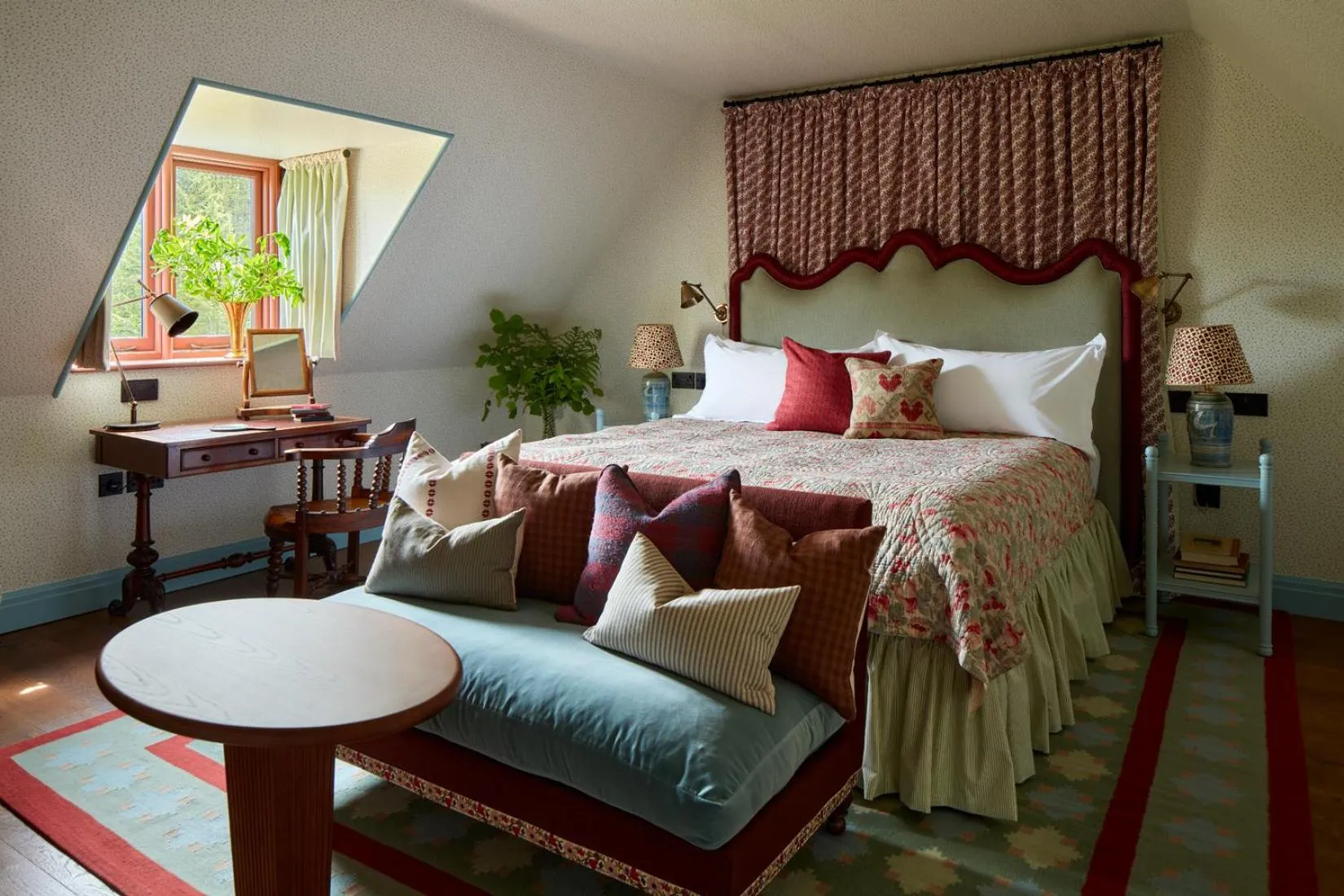 Bed in Penmaenuchaf Hotel