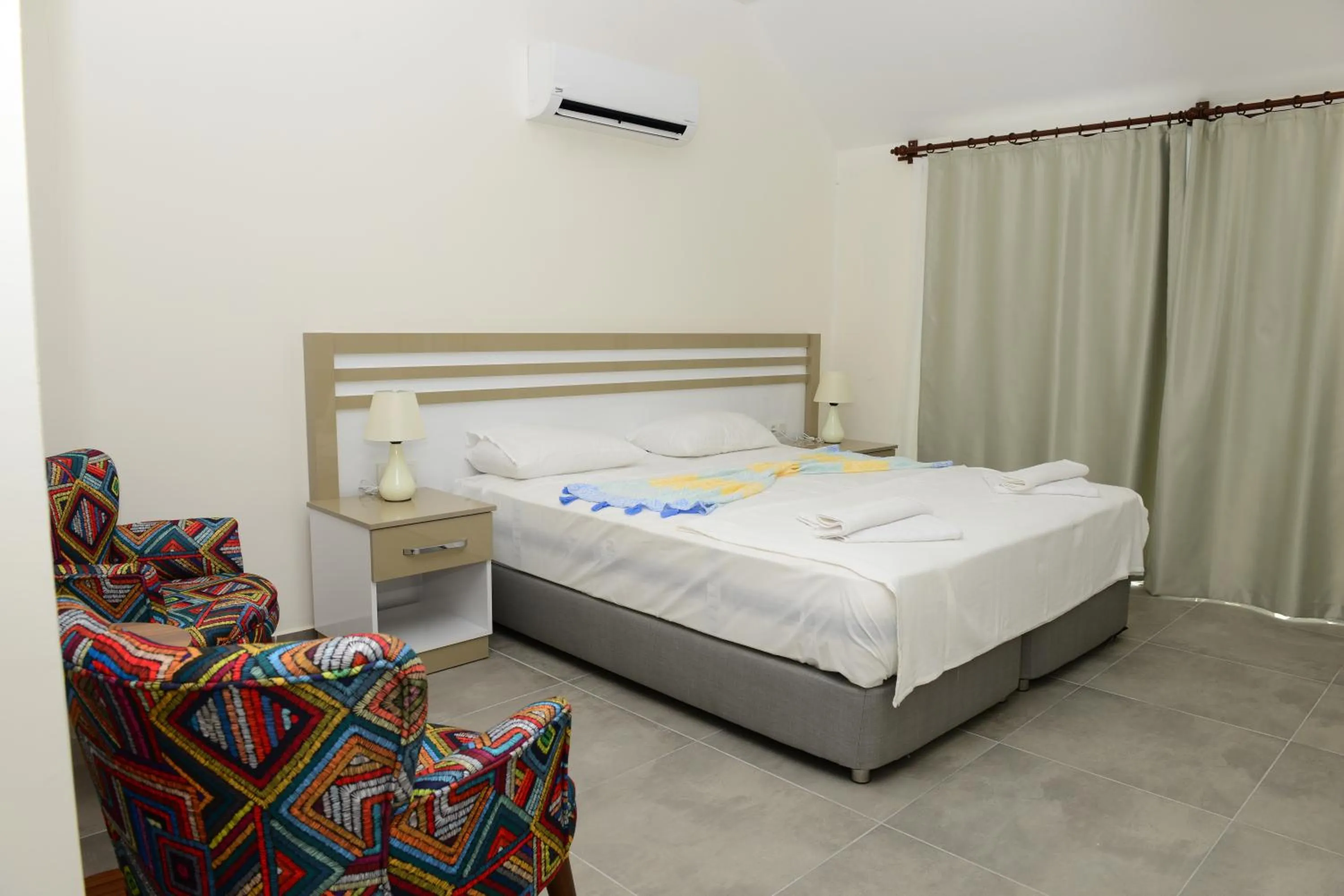 Bed in Lofts Alanya Lina Hotel