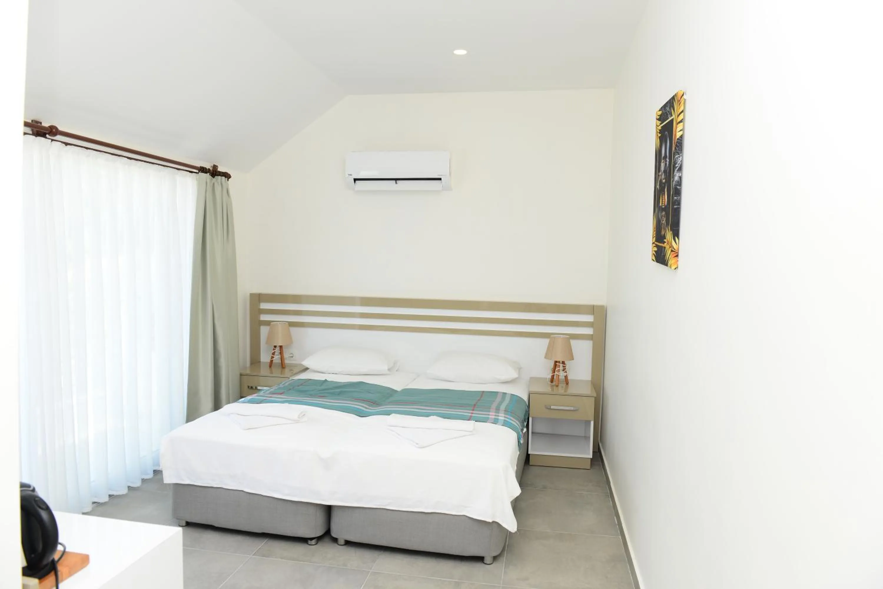 Bed in Lofts Alanya Lina Hotel