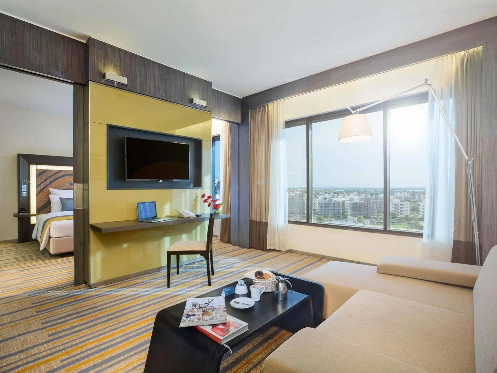 Suite, Premier Lounge Access, Airport transfers, laundry - single occupancy in Novotel Kolkata Hotel and Residences