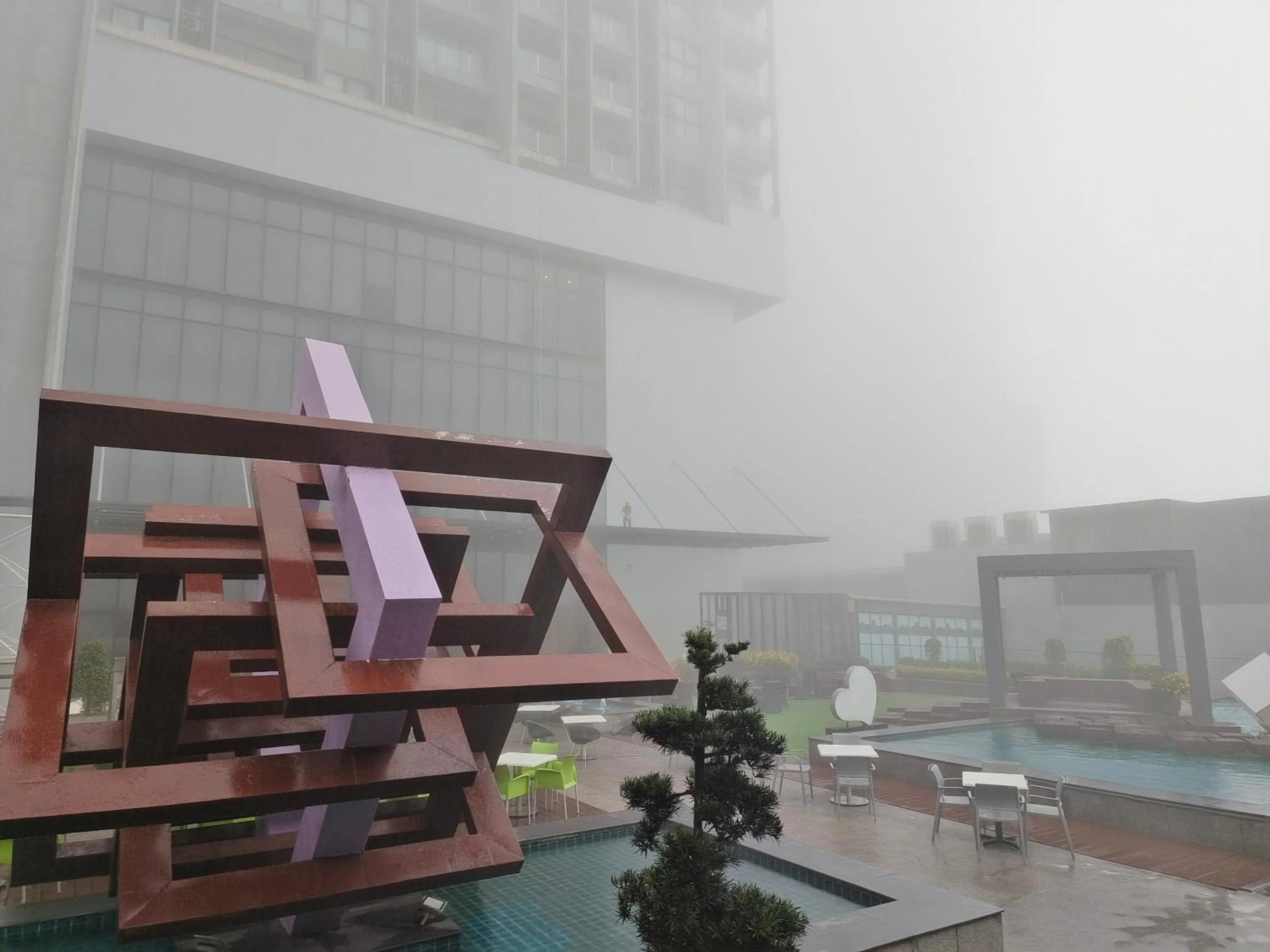 Balcony/Terrace in Genting HillTop Ion Delemen Highland