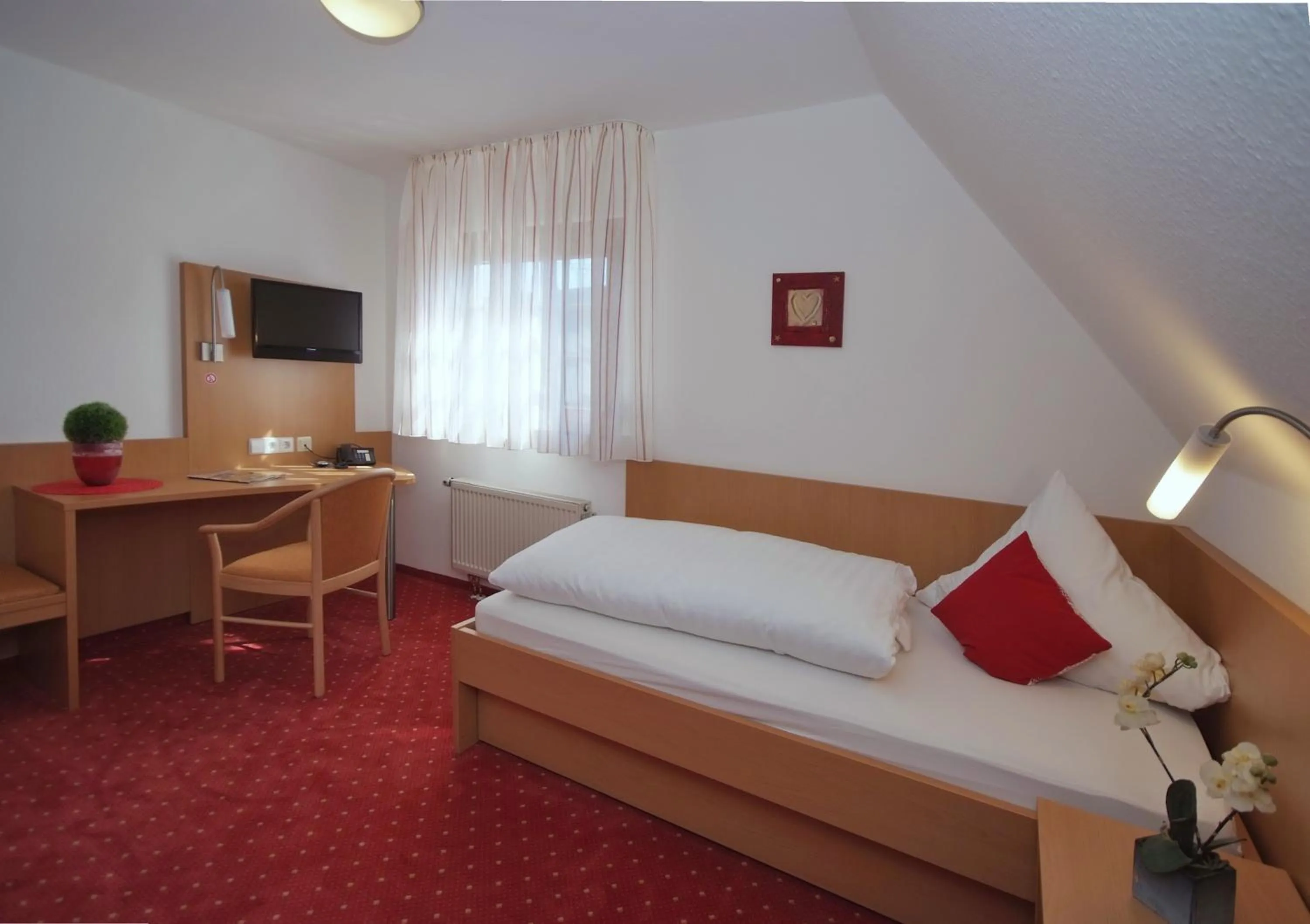 Photo of the whole room, Bed in Löwen Hotel & Restaurant