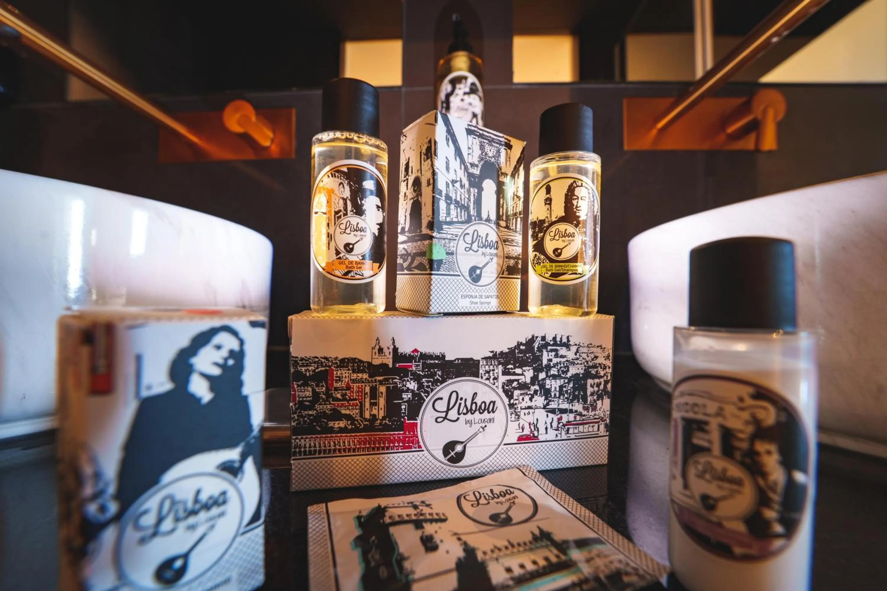 Toilet in Golden Lisbon Hotel