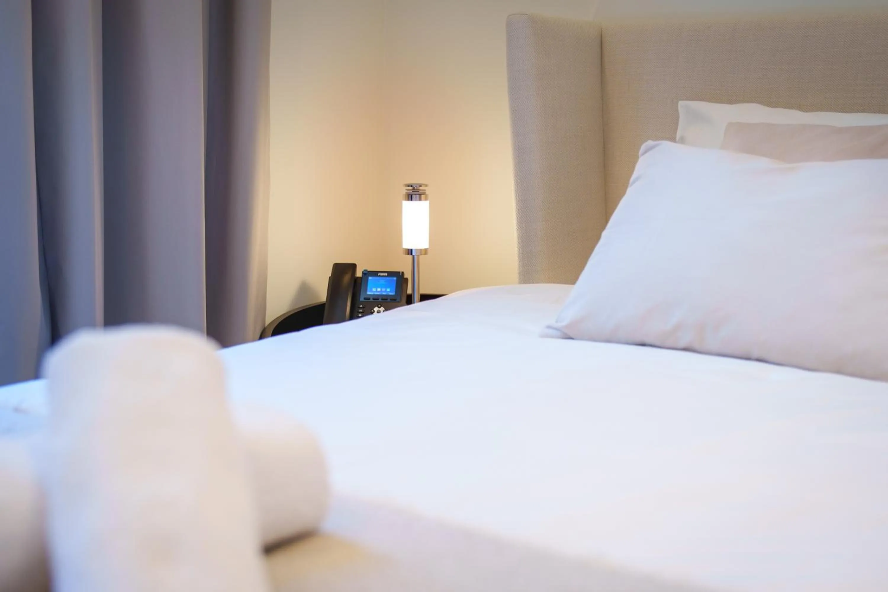 Bed in Golden Lisbon Hotel