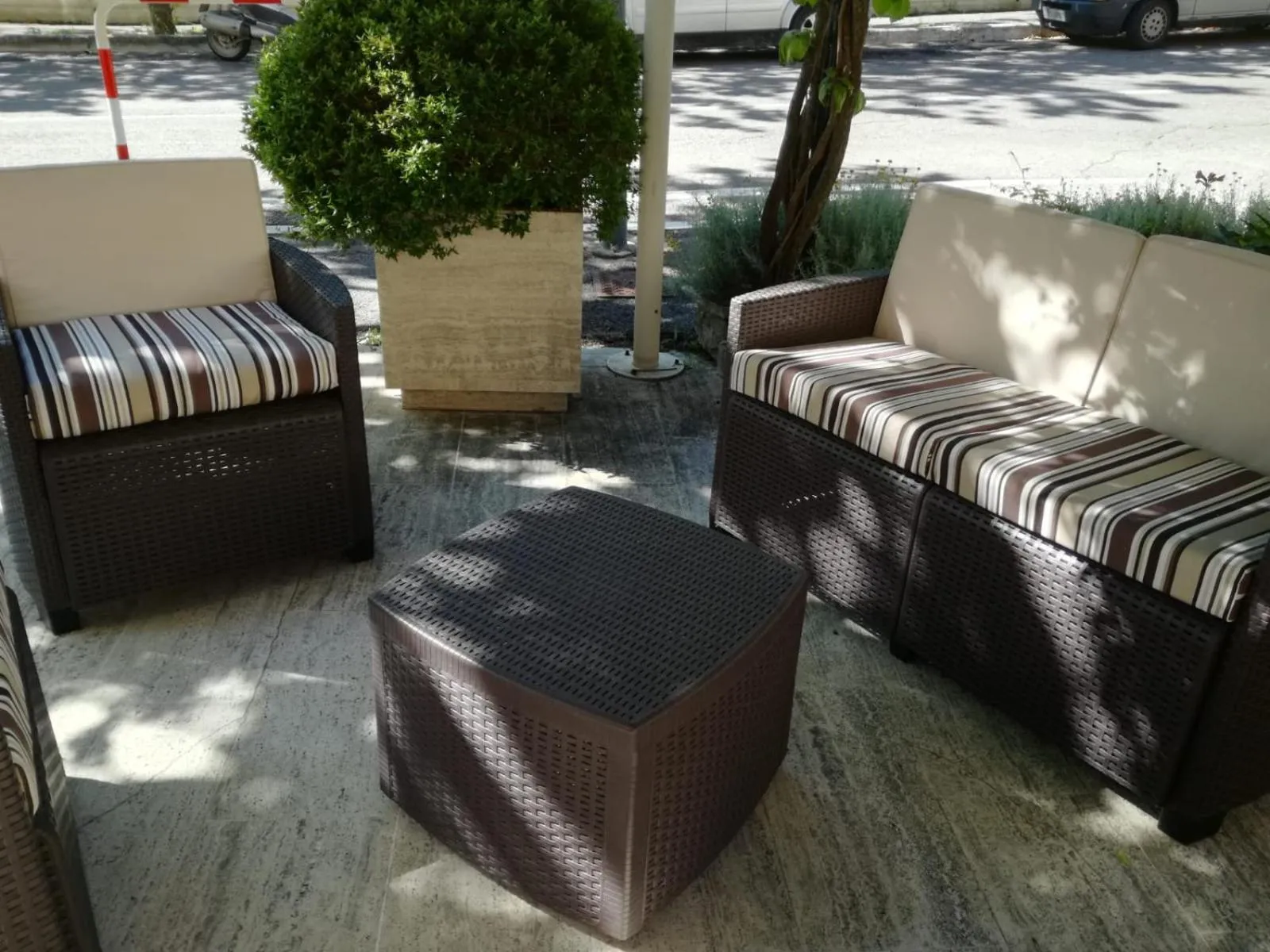 Garden in Hotel Saturno