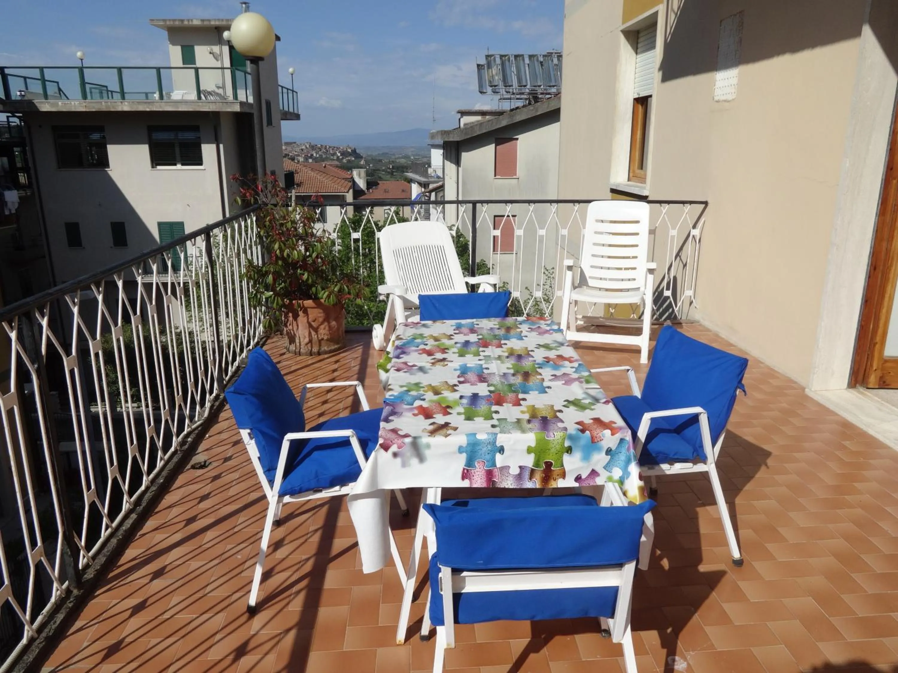 Balcony/Terrace in Hotel Saturno
