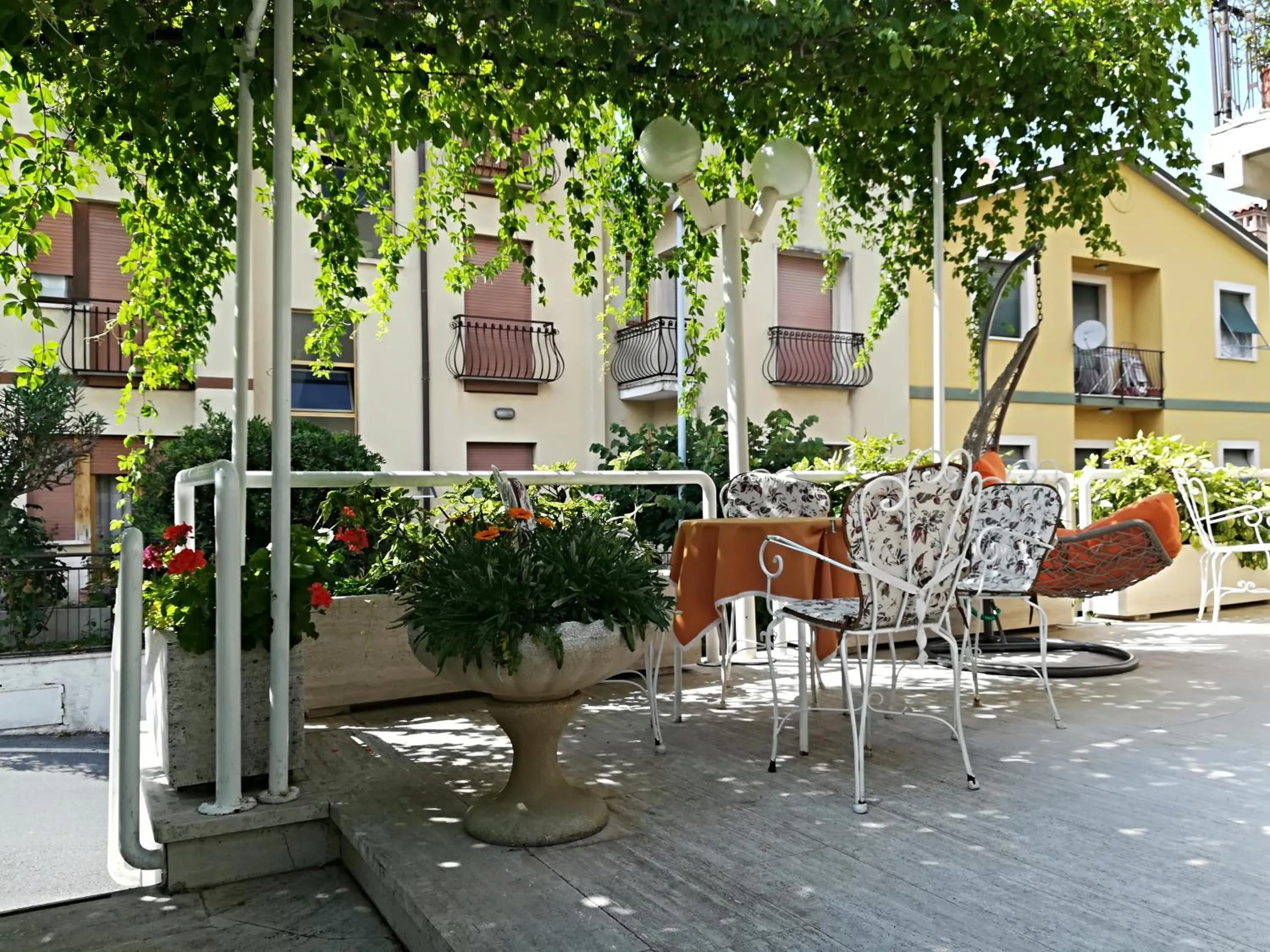 Garden in Hotel Saturno