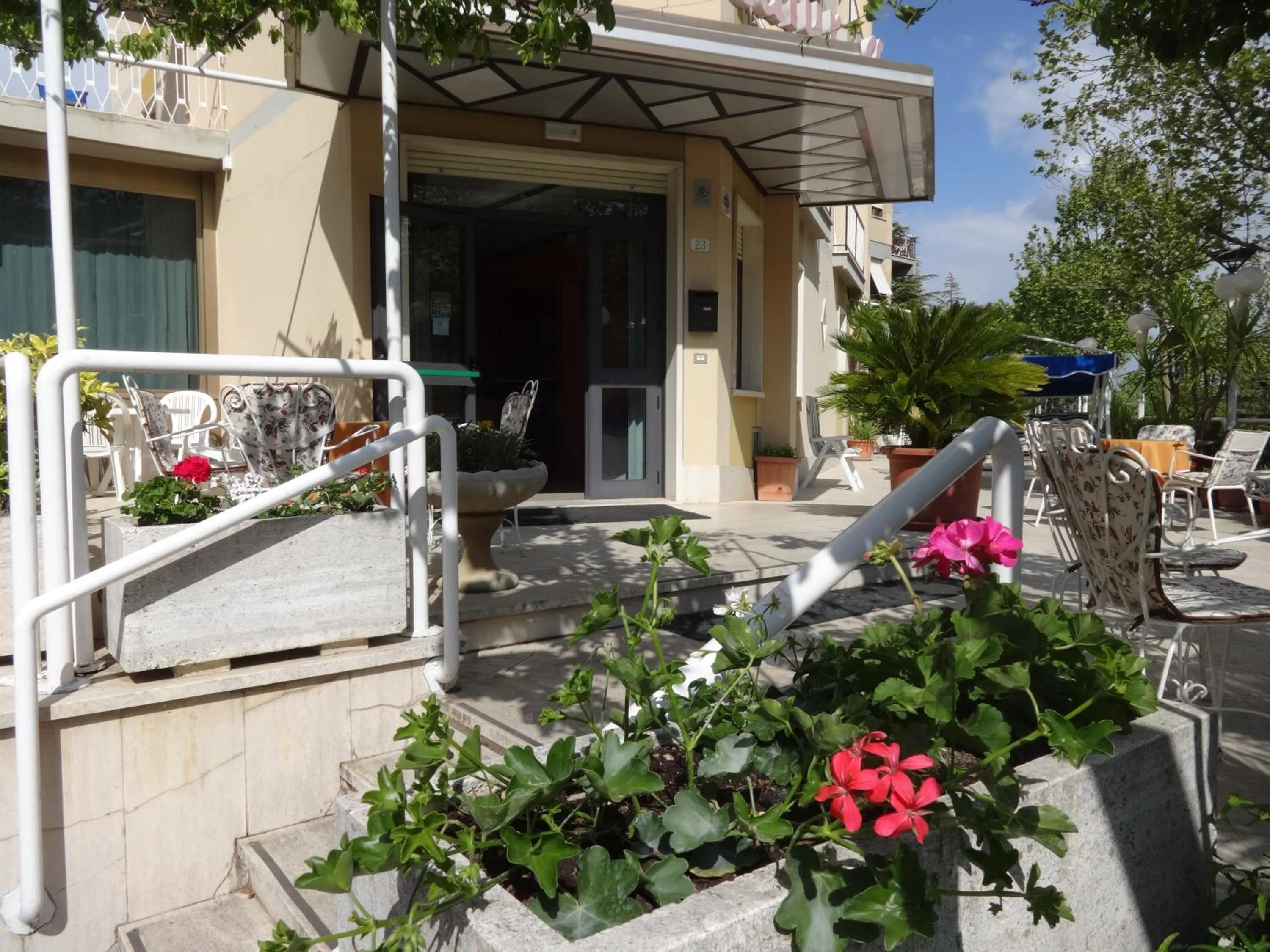 Property building in Hotel Saturno