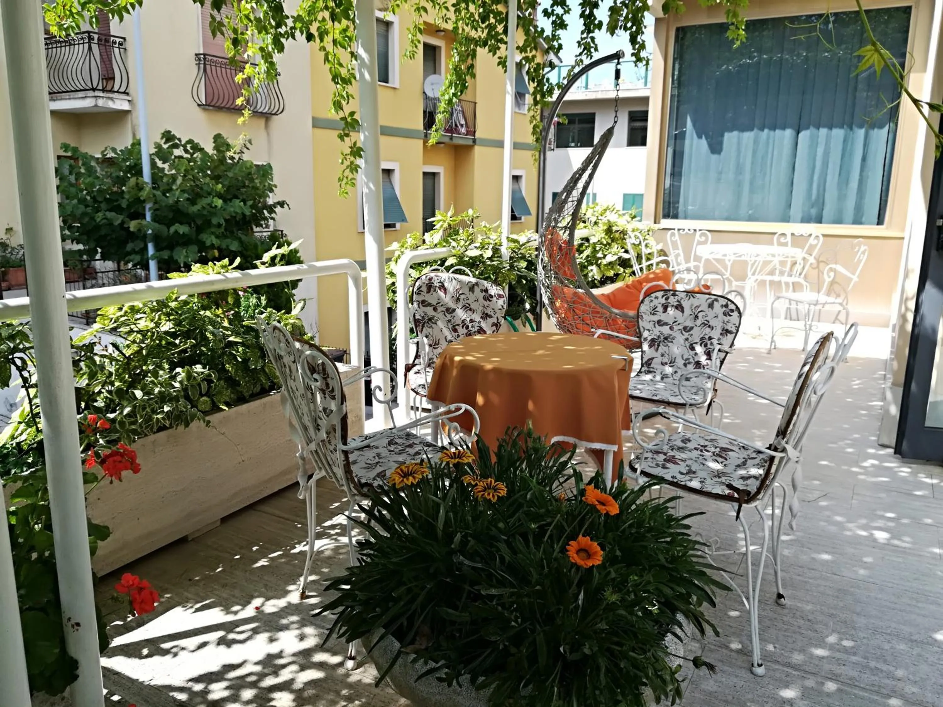 Garden in Hotel Saturno