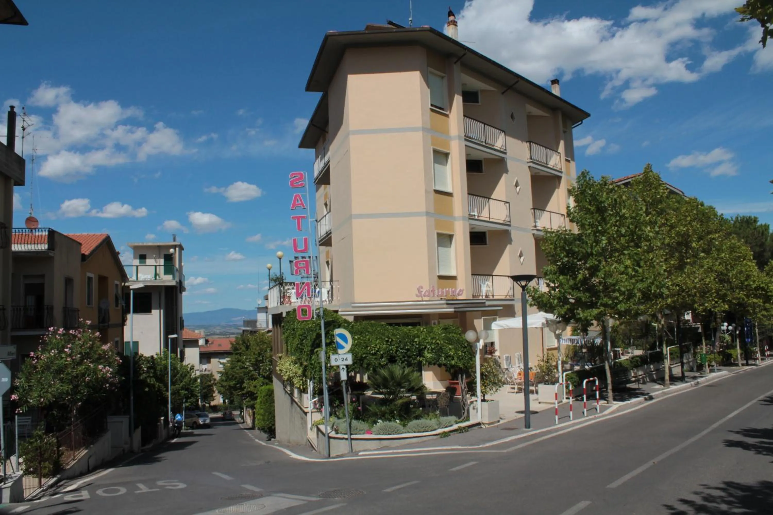 Property building in Hotel Saturno