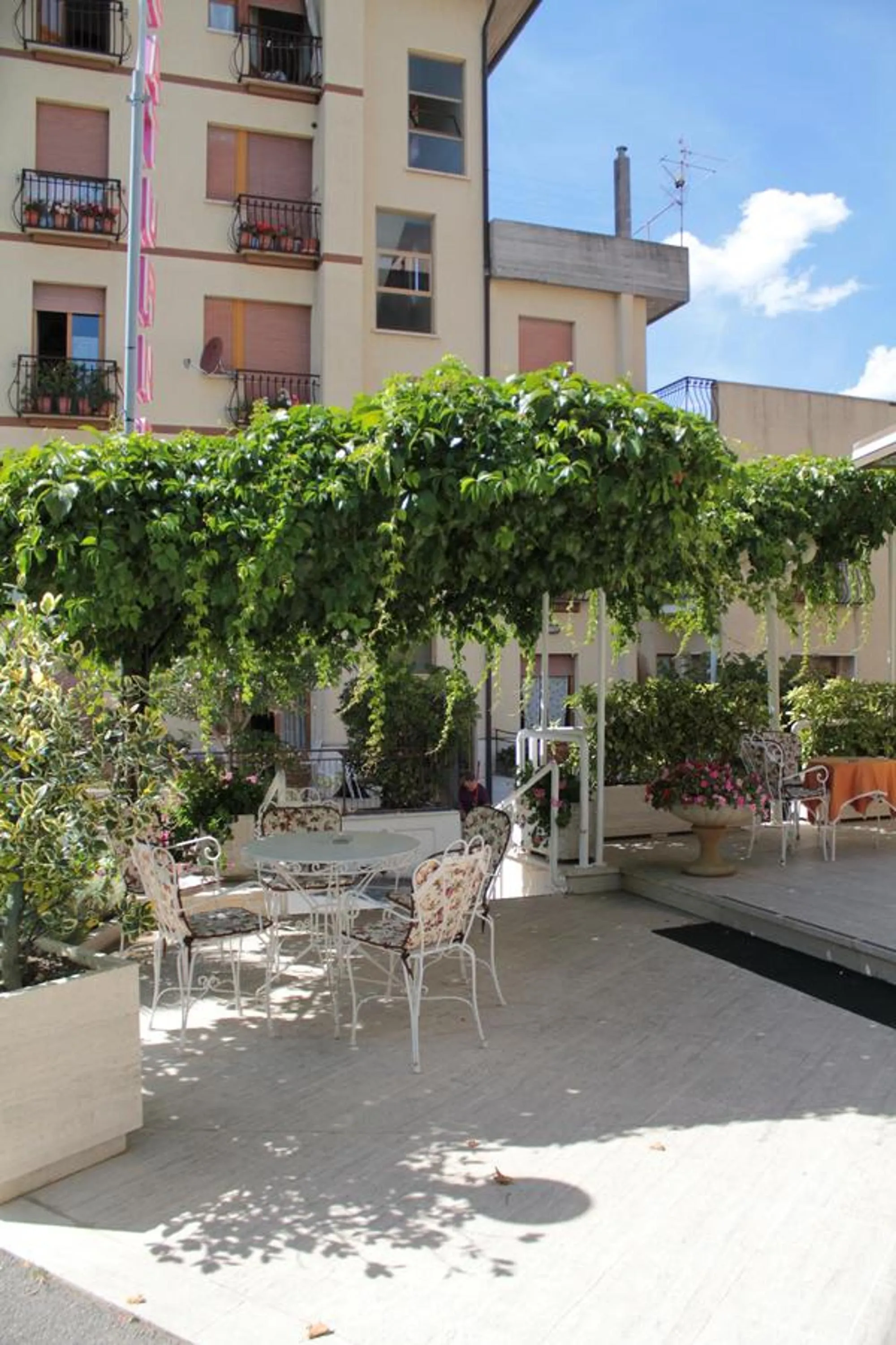 Garden in Hotel Saturno