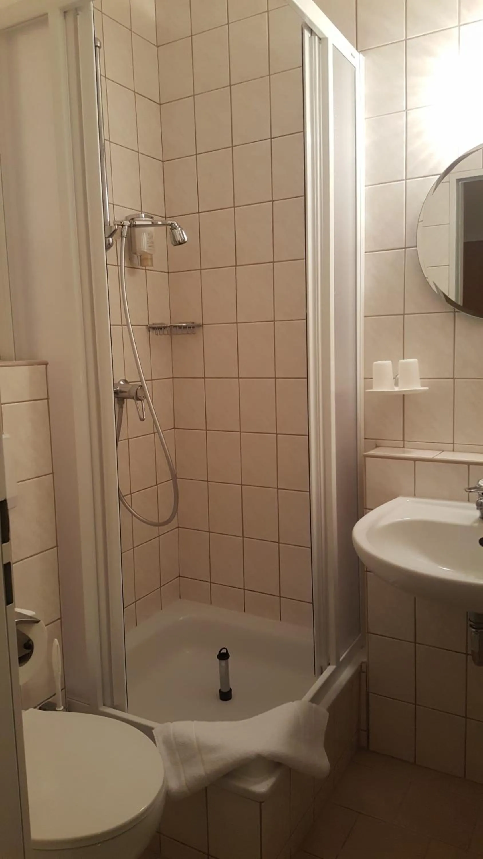 Bathroom in Hotel Seeschlösschen