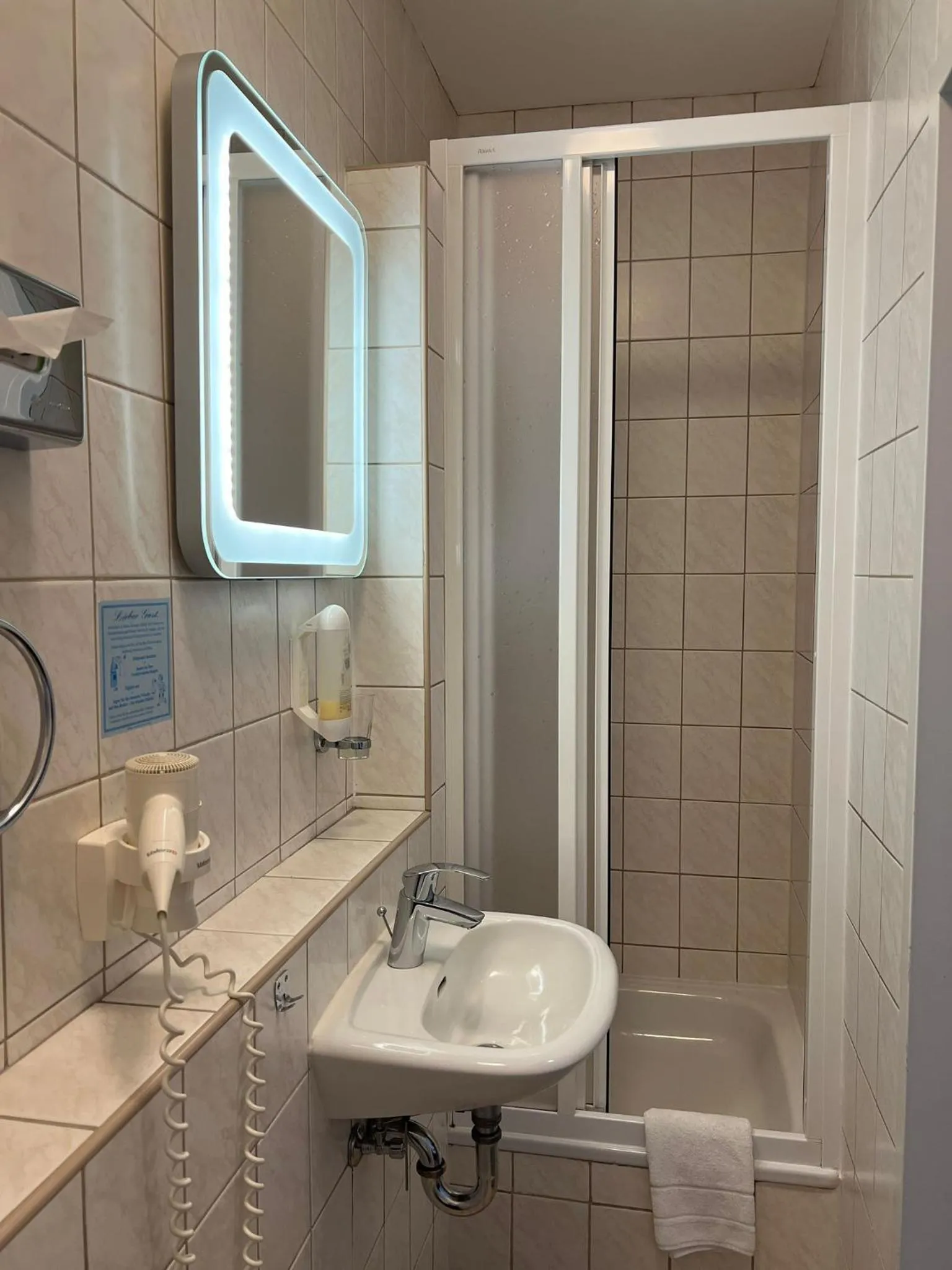 Bathroom in Hotel Seeschlösschen