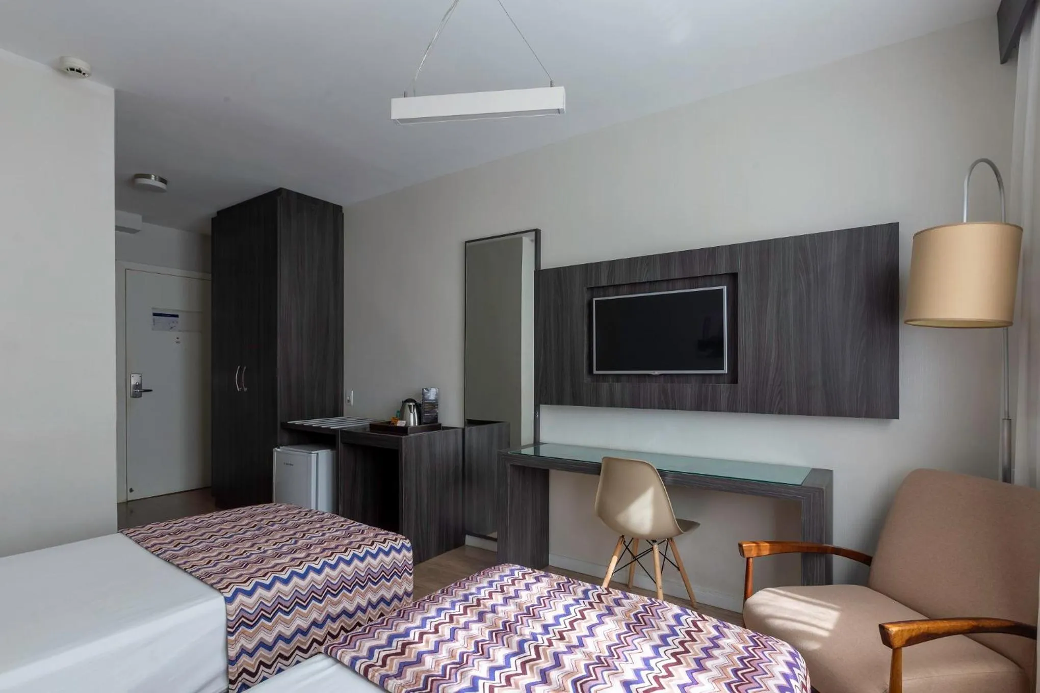 Area and facilities, Bed in CHA Pampulha Design Hotel