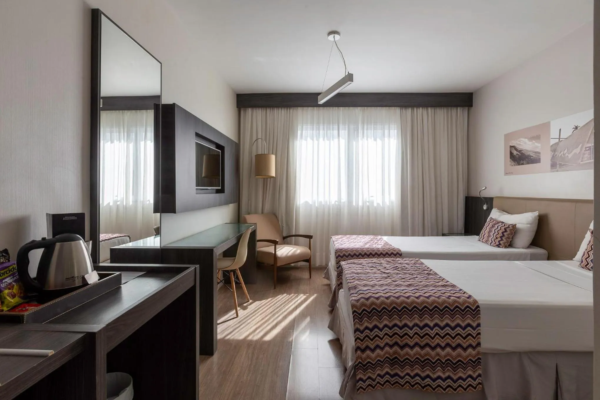 Decorative detail, Bed in CHA Pampulha Design Hotel