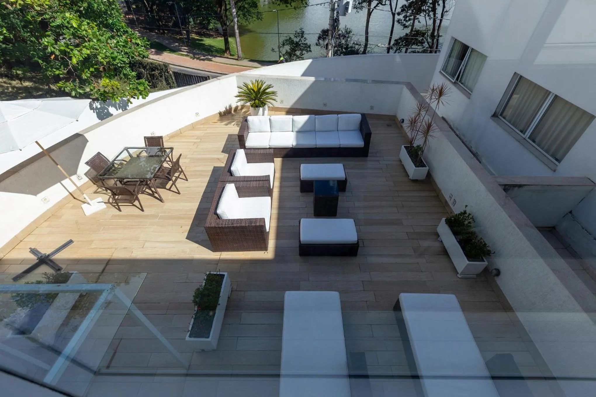 View (from property/room) in CHA Pampulha Design Hotel