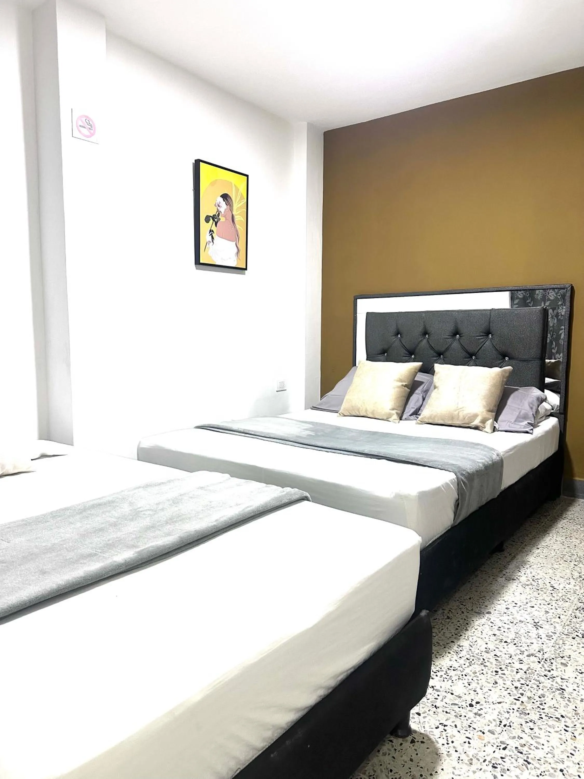 Bed in Hotel Guayacanes 70