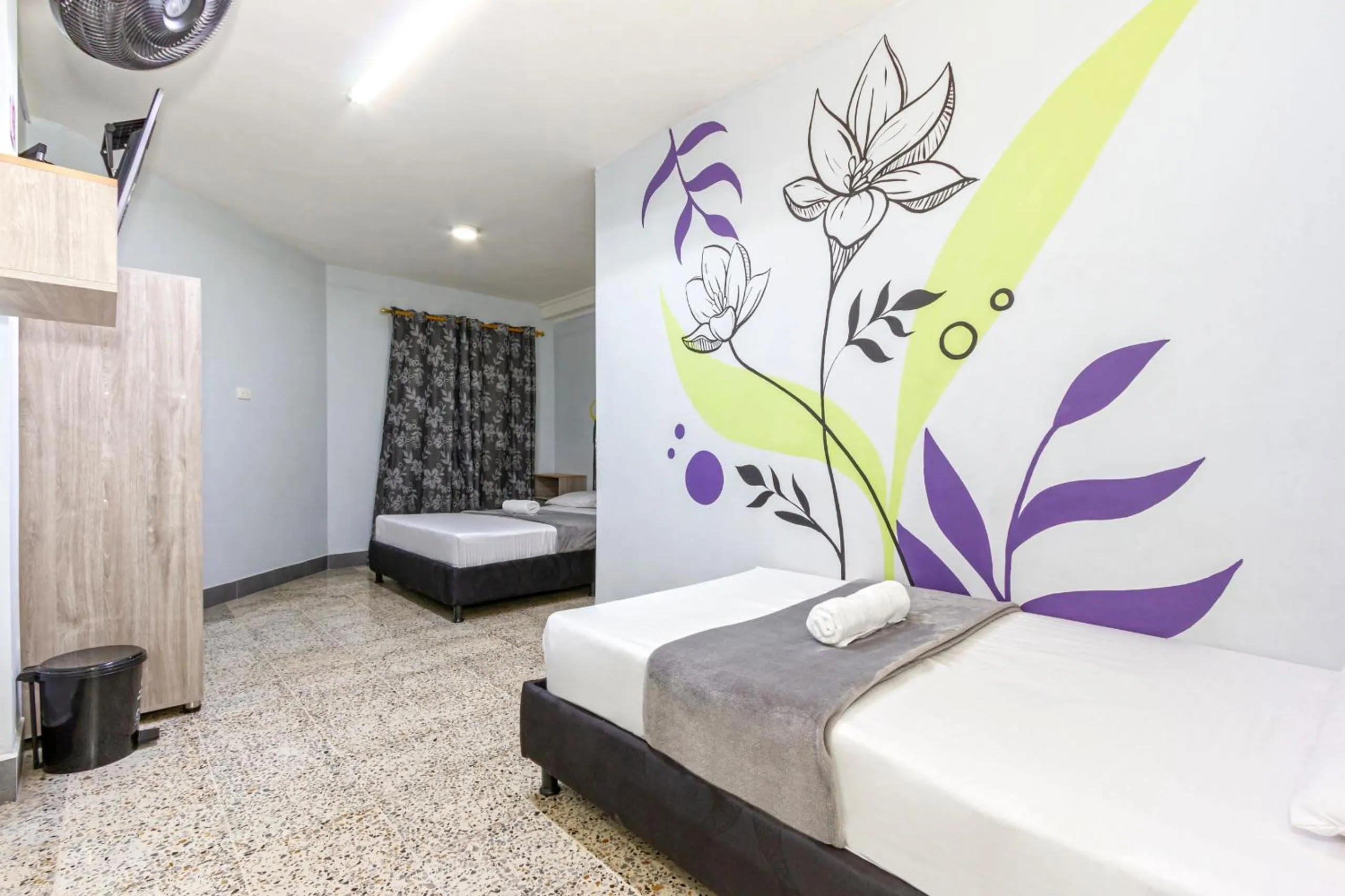 Bed in Hotel Guayacanes 70