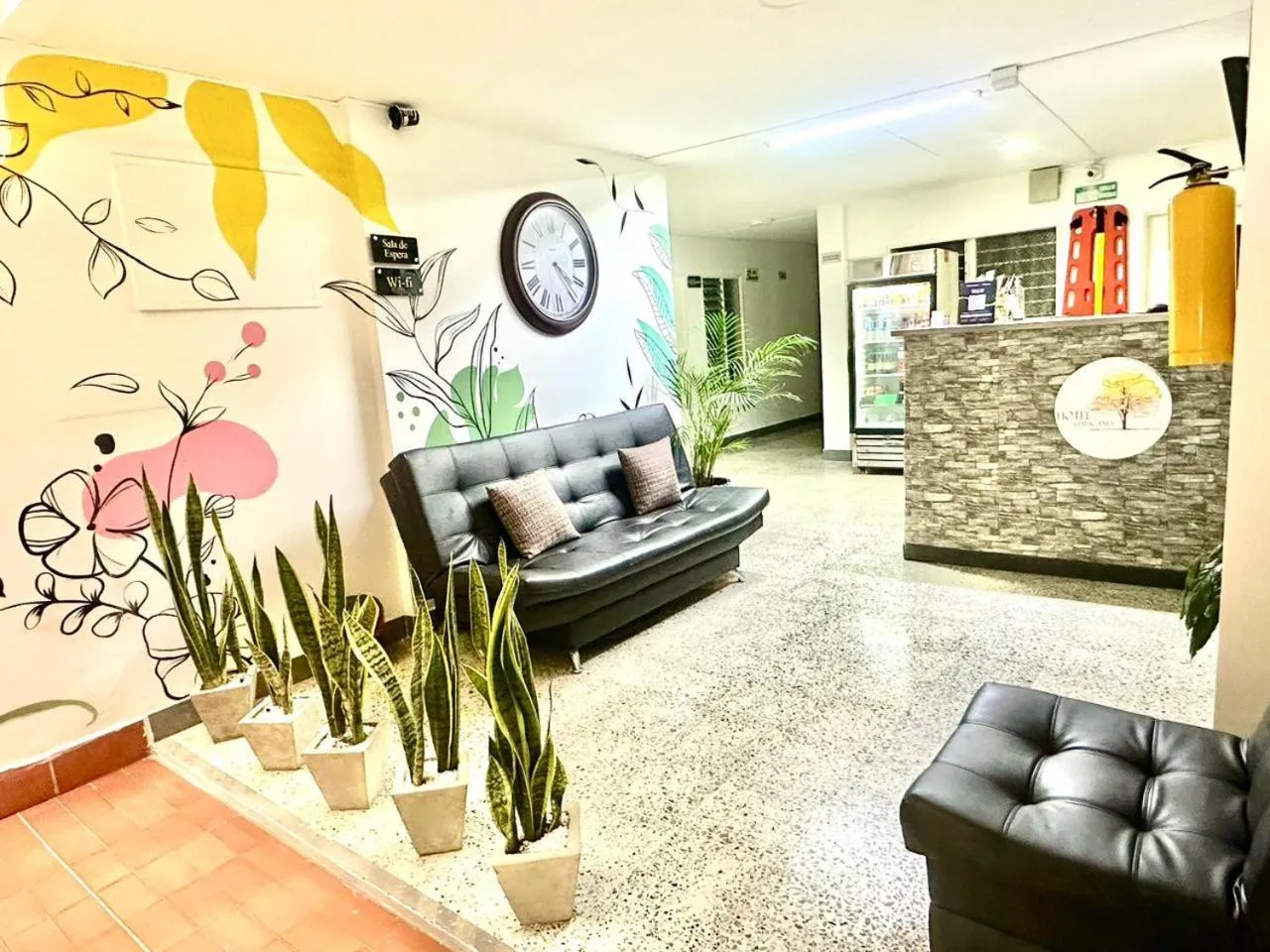 Kitchen or kitchenette in Hotel Guayacanes 70