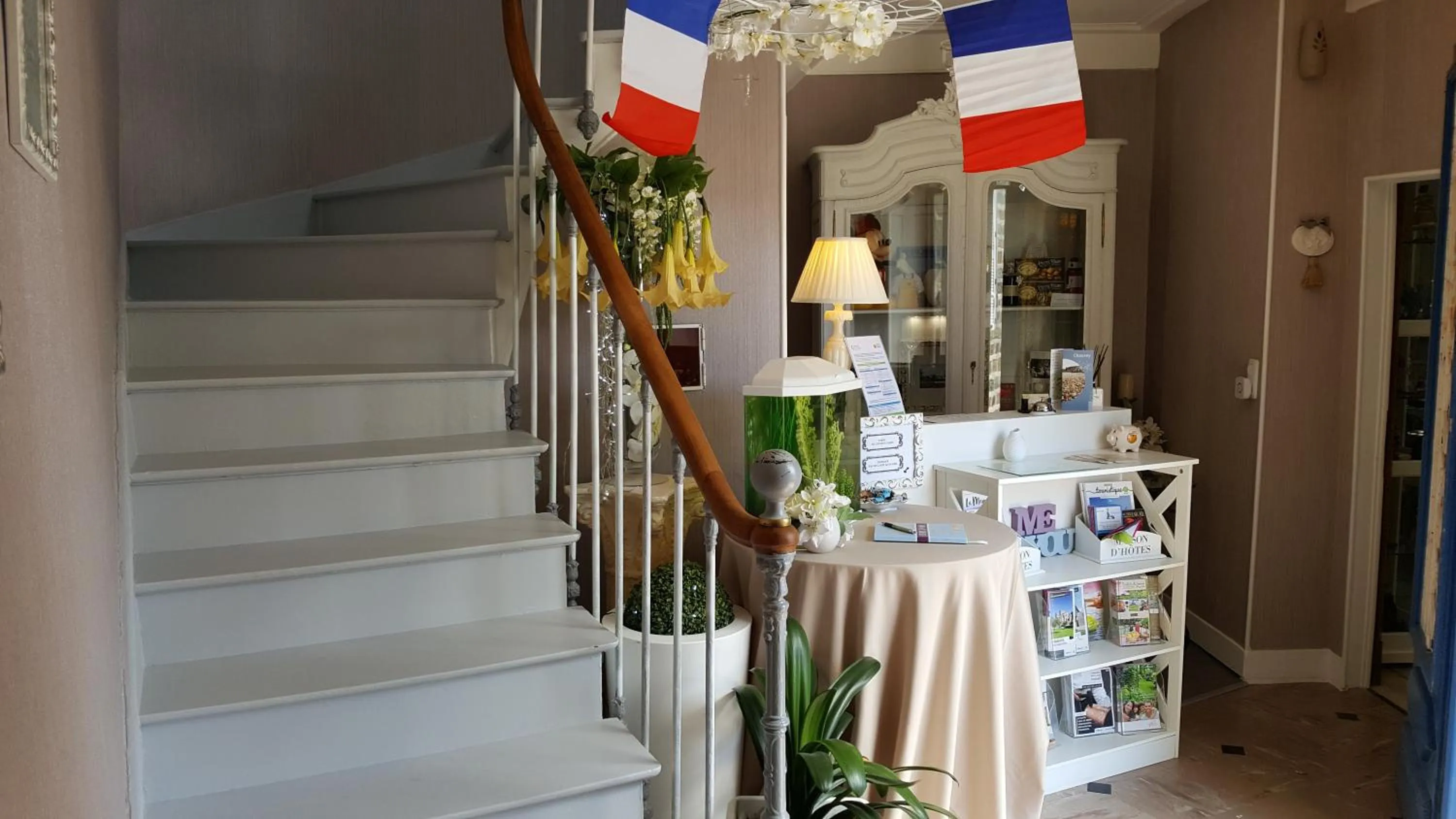 Lobby or reception in La Clef Dort