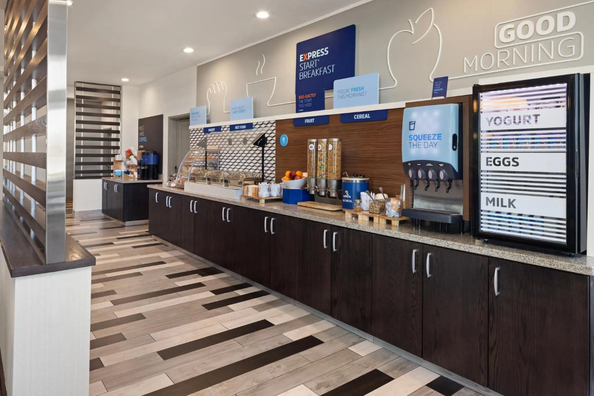 Breakfast in Holiday Inn Express Moline - Quad Cities Area by IHG