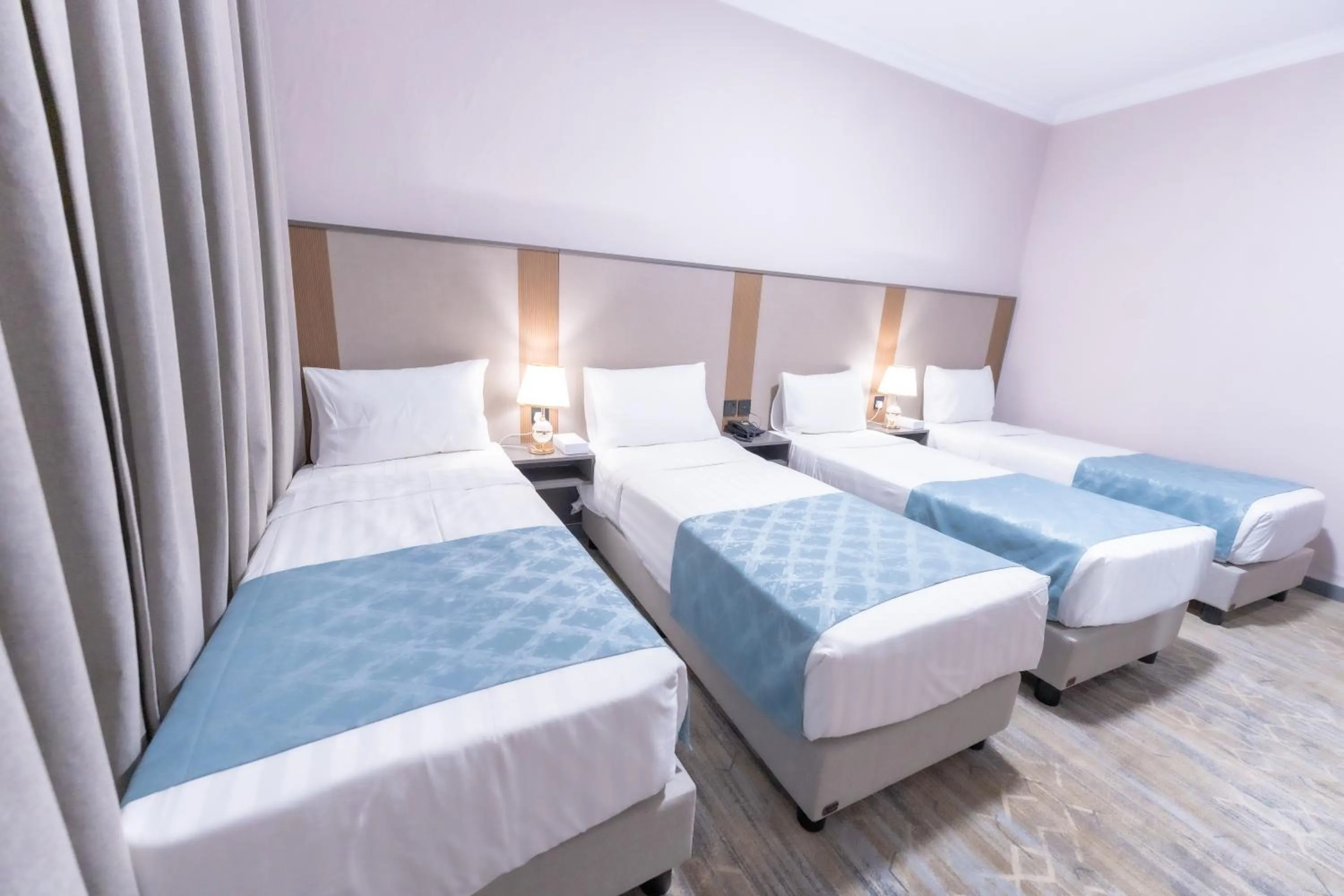 Bed in Araek Taiba Hotel