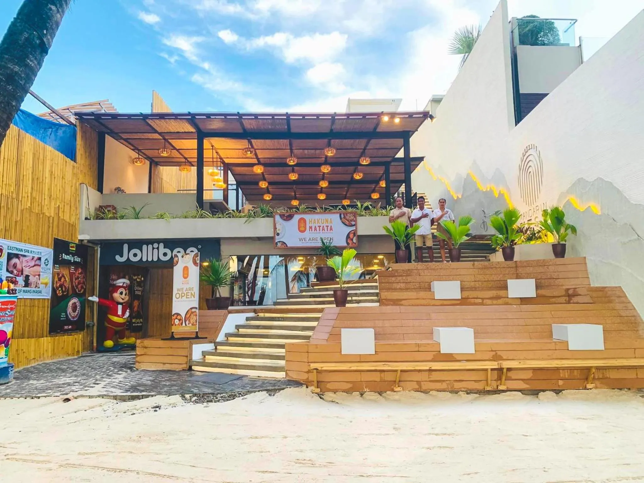 Facade/entrance in Mandarin Nest Boracay