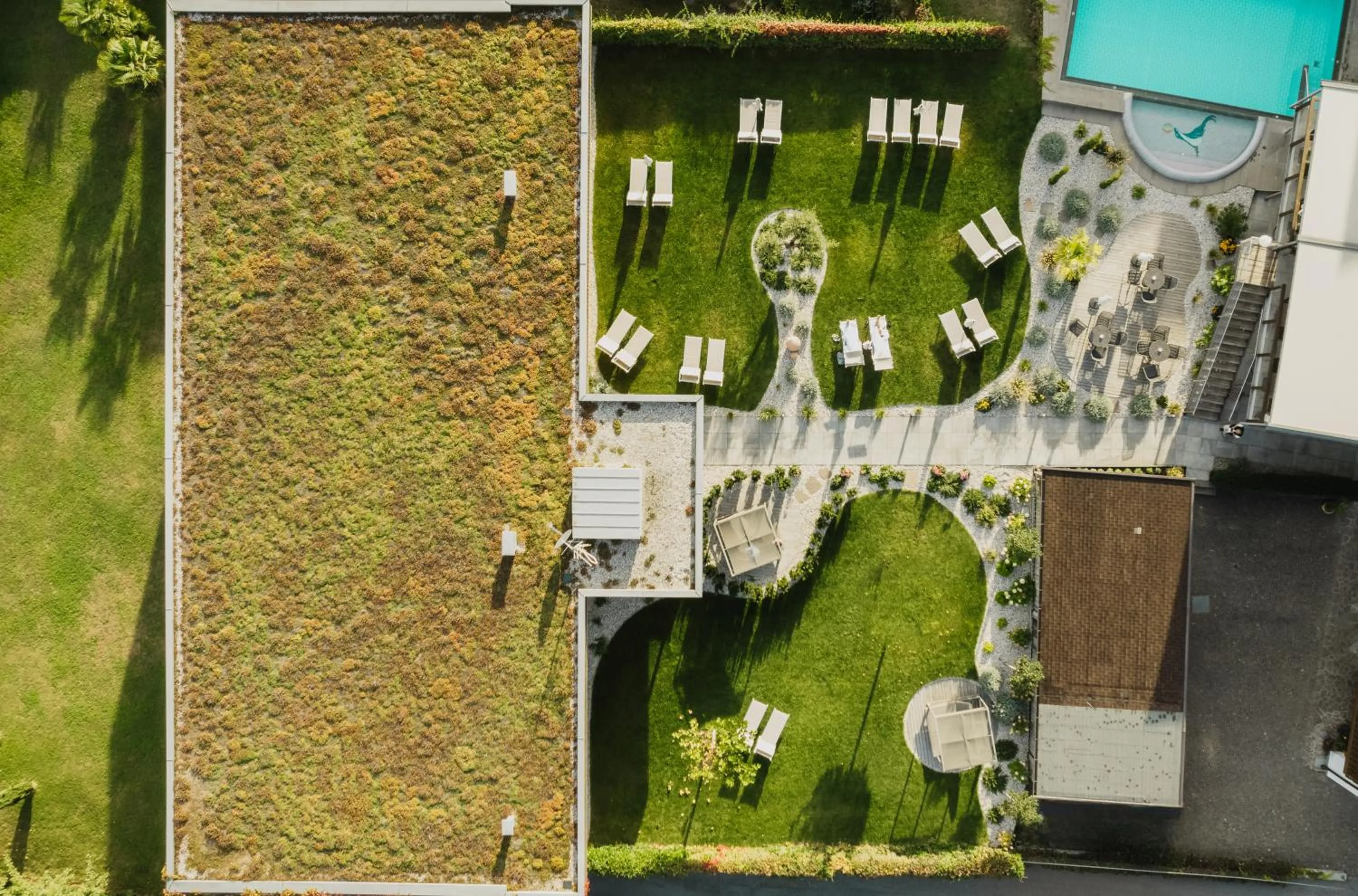 Bird's eye view in Residence Der Heinrichshof