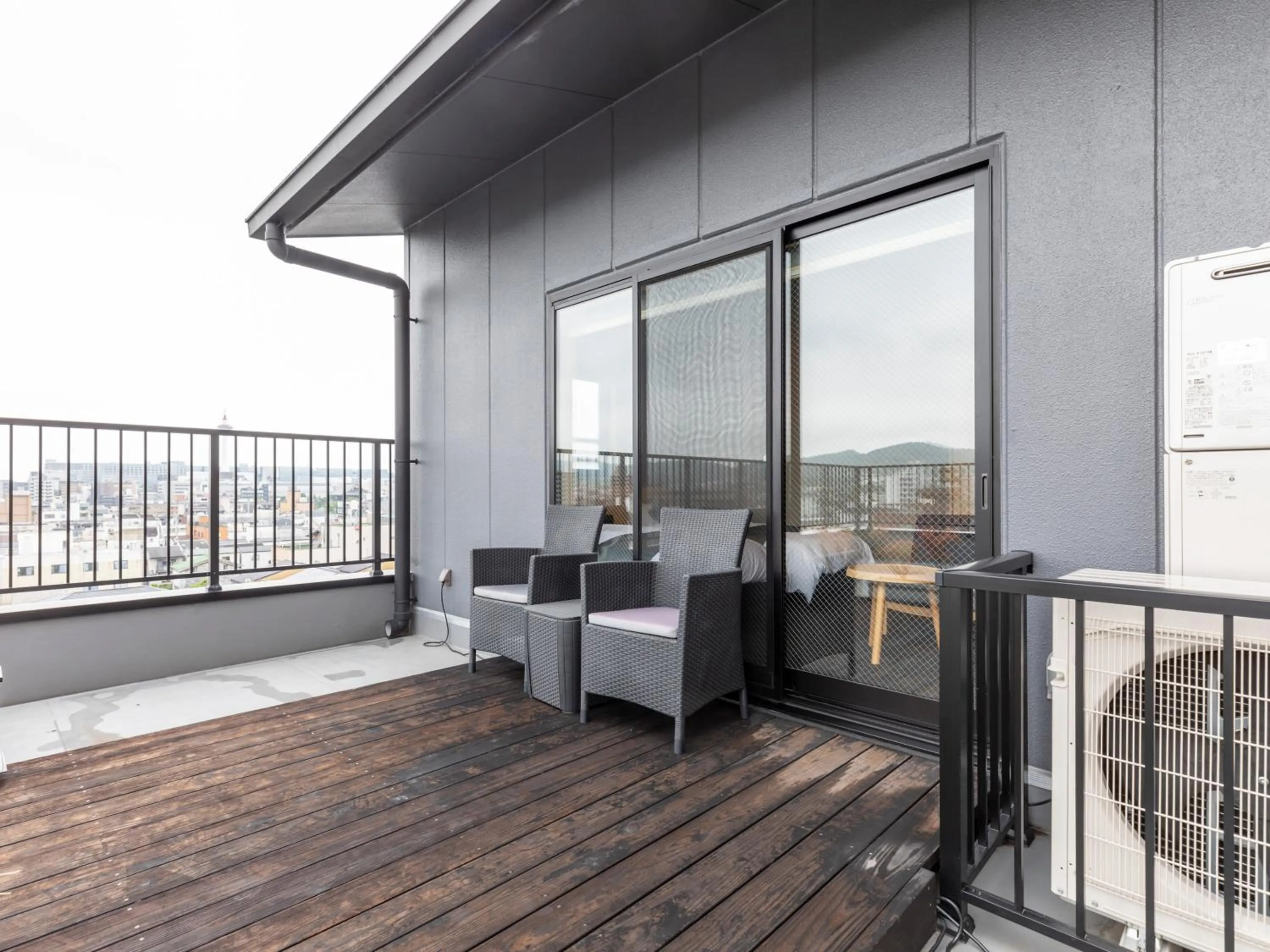 Balcony/Terrace in Tabist kiki HOTEL KYOTO Gojo Karasuma