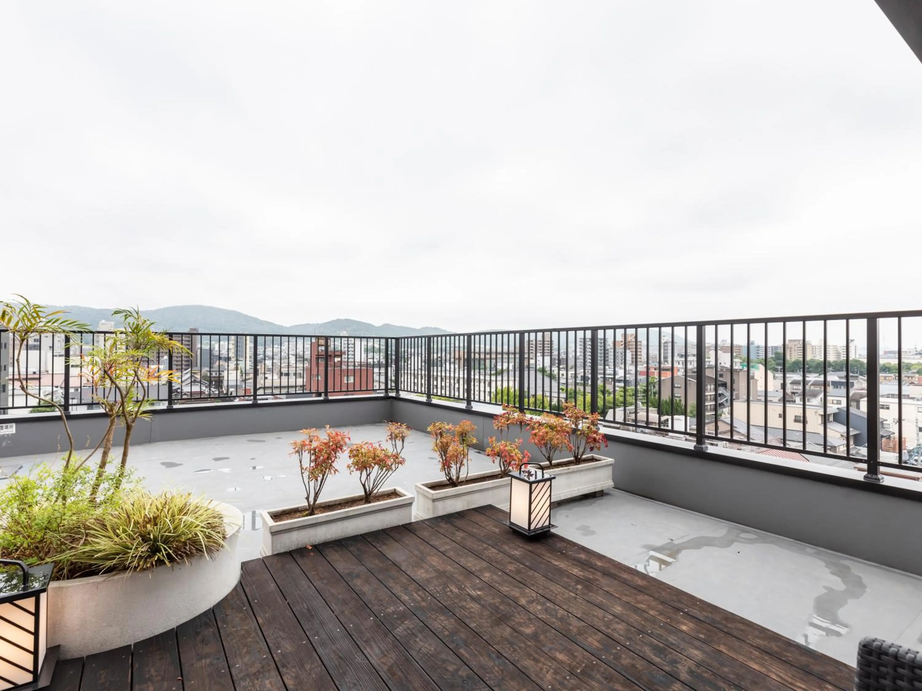 Balcony/Terrace in Tabist kiki HOTEL KYOTO Gojo Karasuma