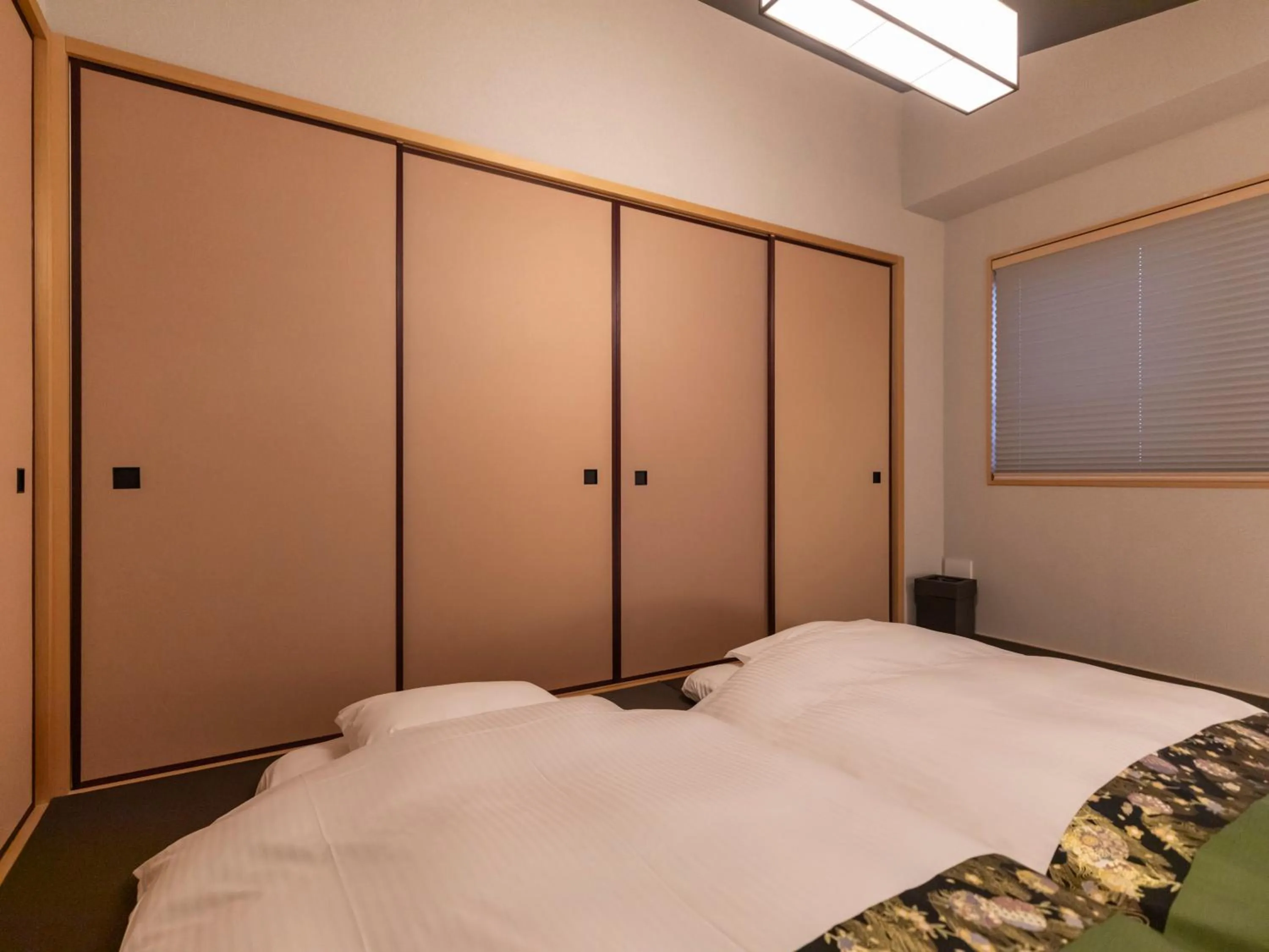 Photo of the whole room, Bed in Tabist kiki HOTEL KYOTO Gojo Karasuma